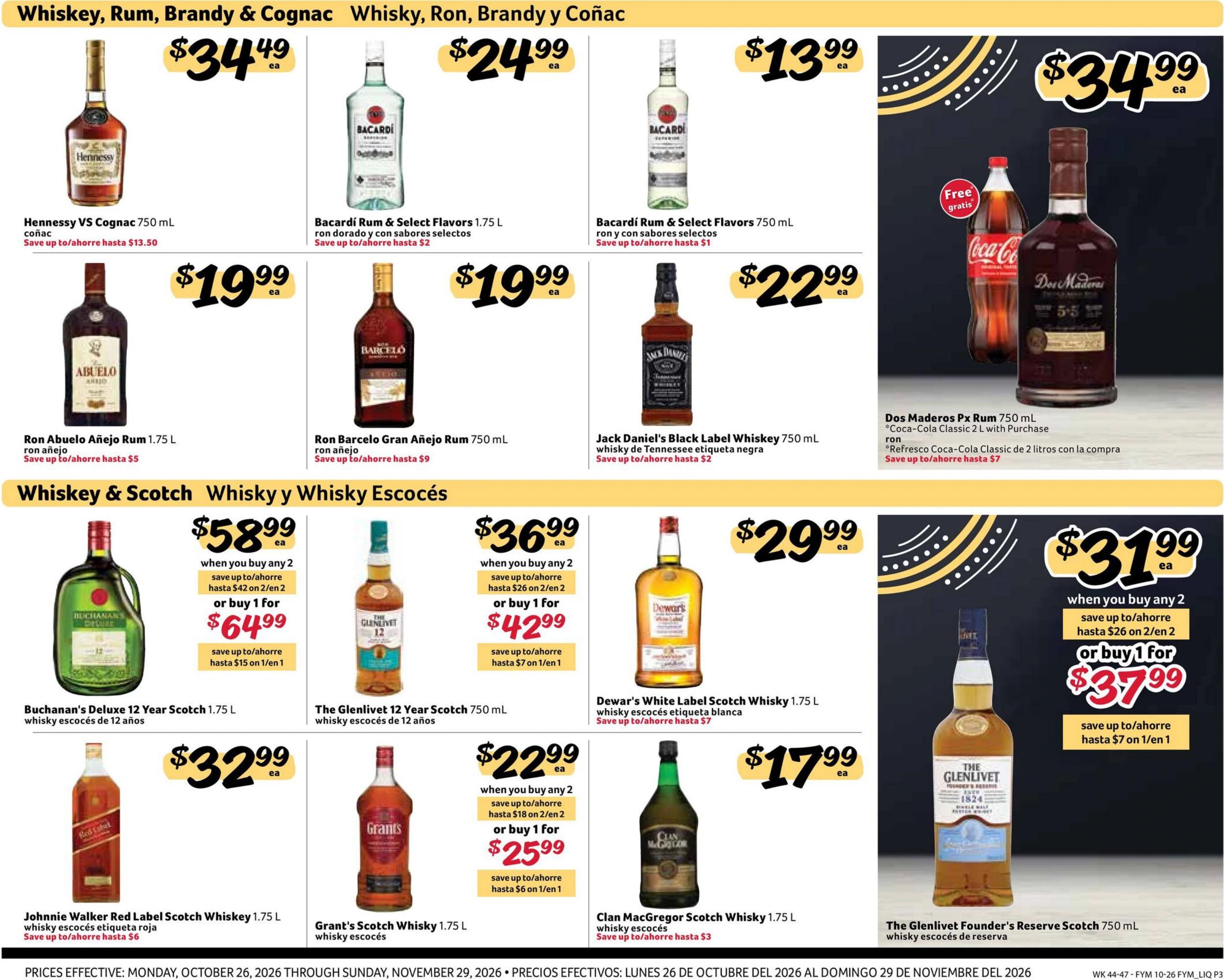 Fresco Y Mas Alcohol Flyer - Page 3
