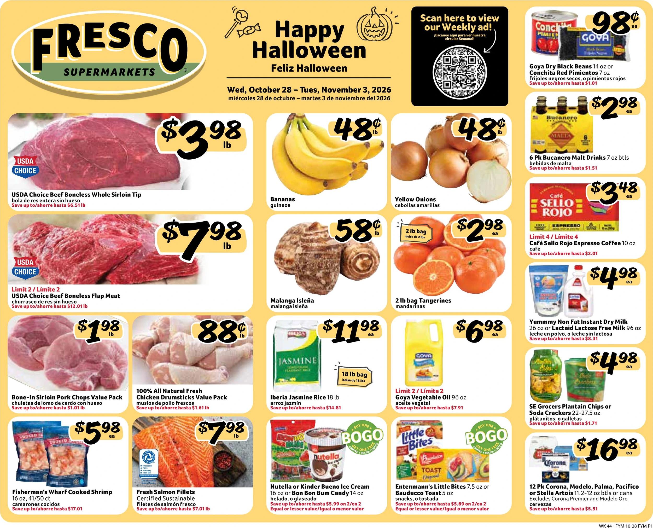 Fresco Y Mas Weekly Circular - Page 1