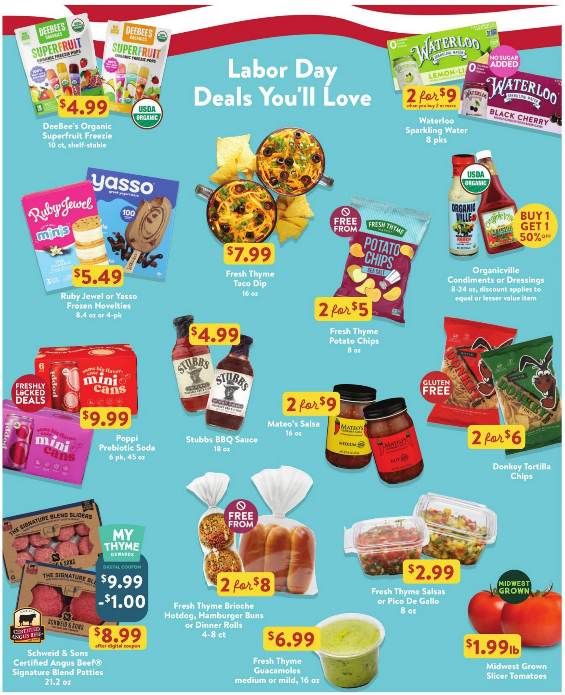 Fresh Thyme Market Weekly Ad - Page 1