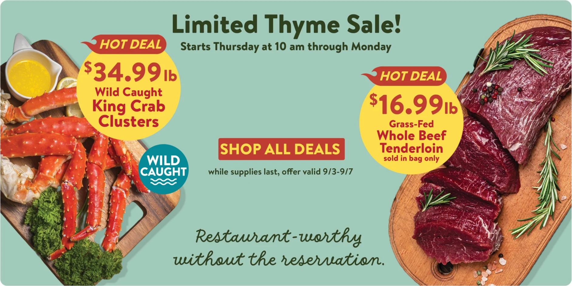 Fresh Thyme Market Weekly Ad - Page 1