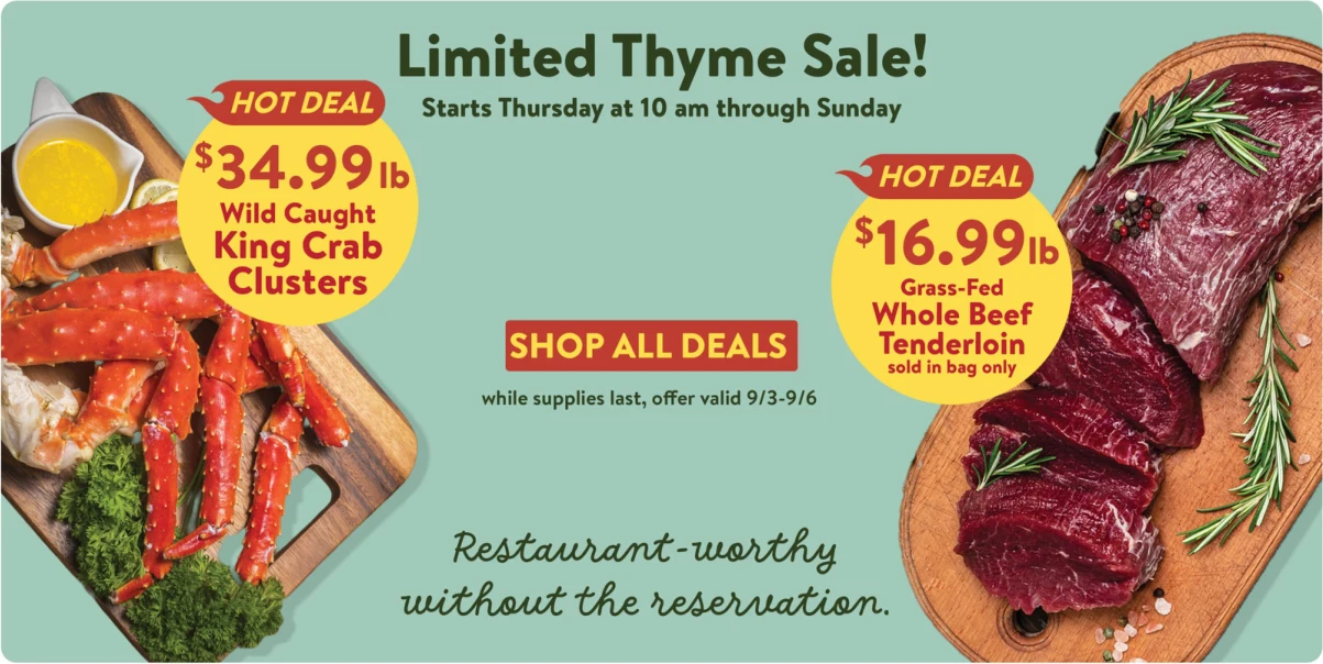 Fresh Thyme Market Monthly Ad - Page 1