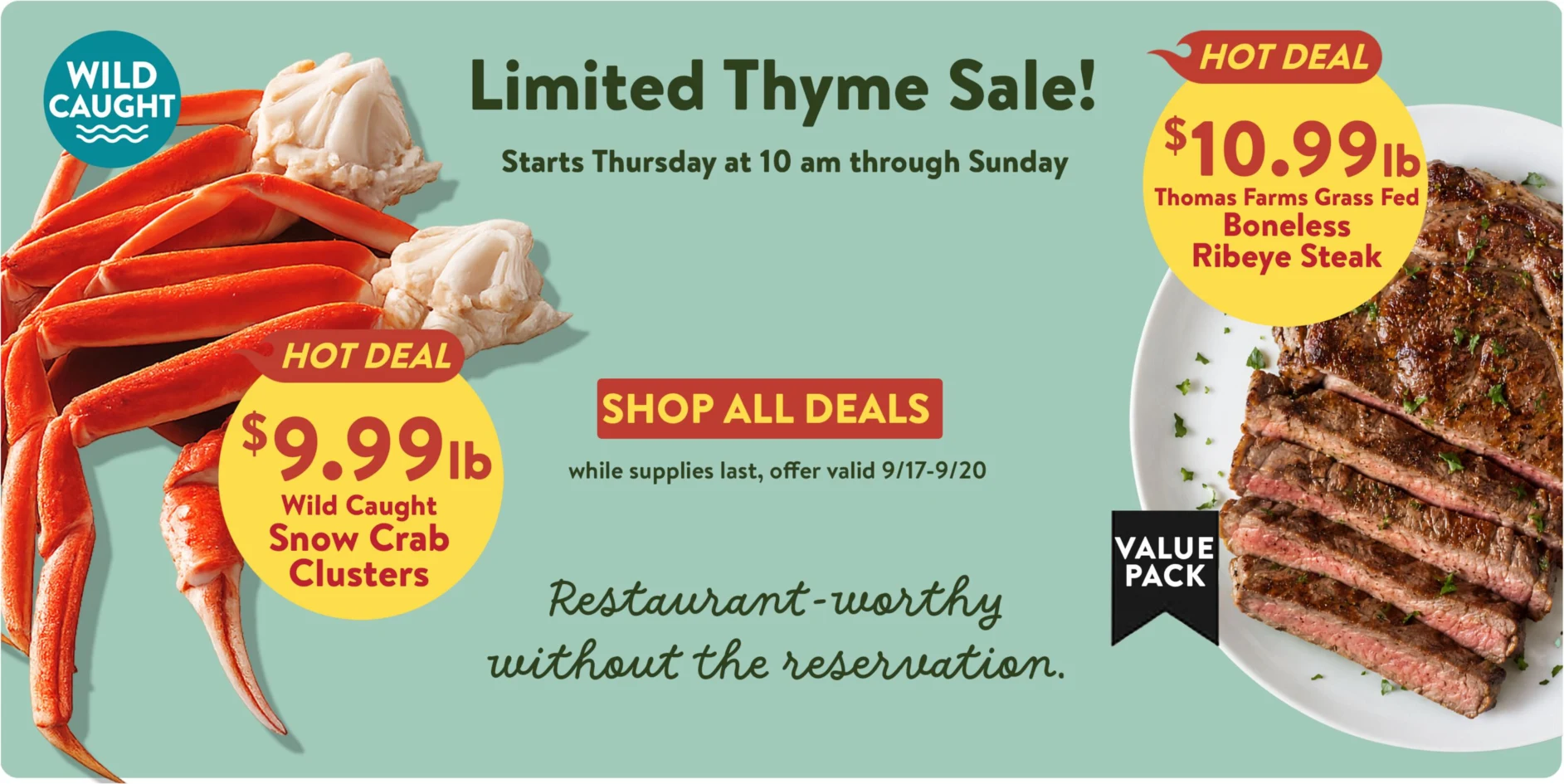 Fresh Thyme Market Weekly Ad - Page 1