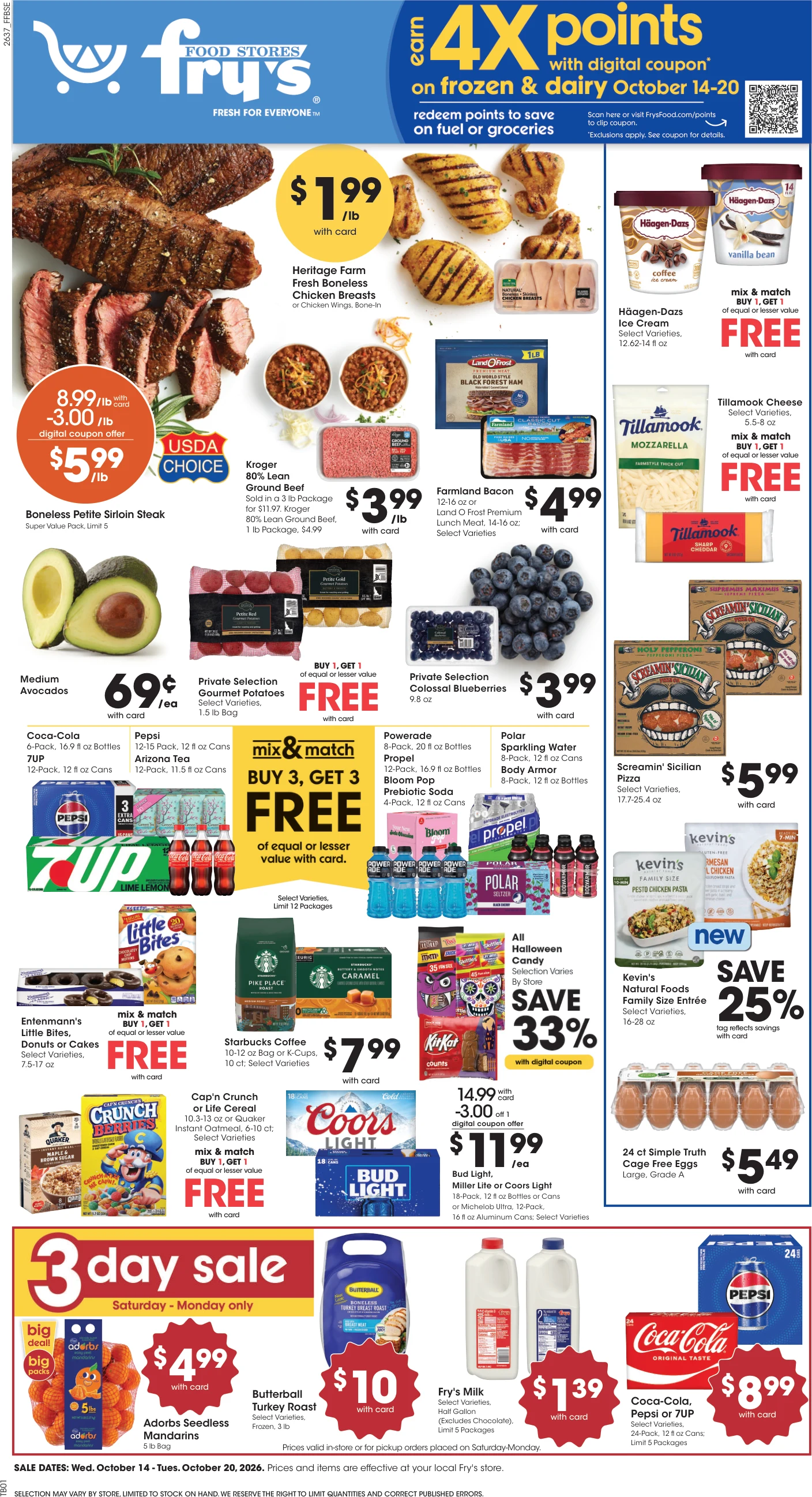 Fry's Food Stores Weekly Ad - Page 1