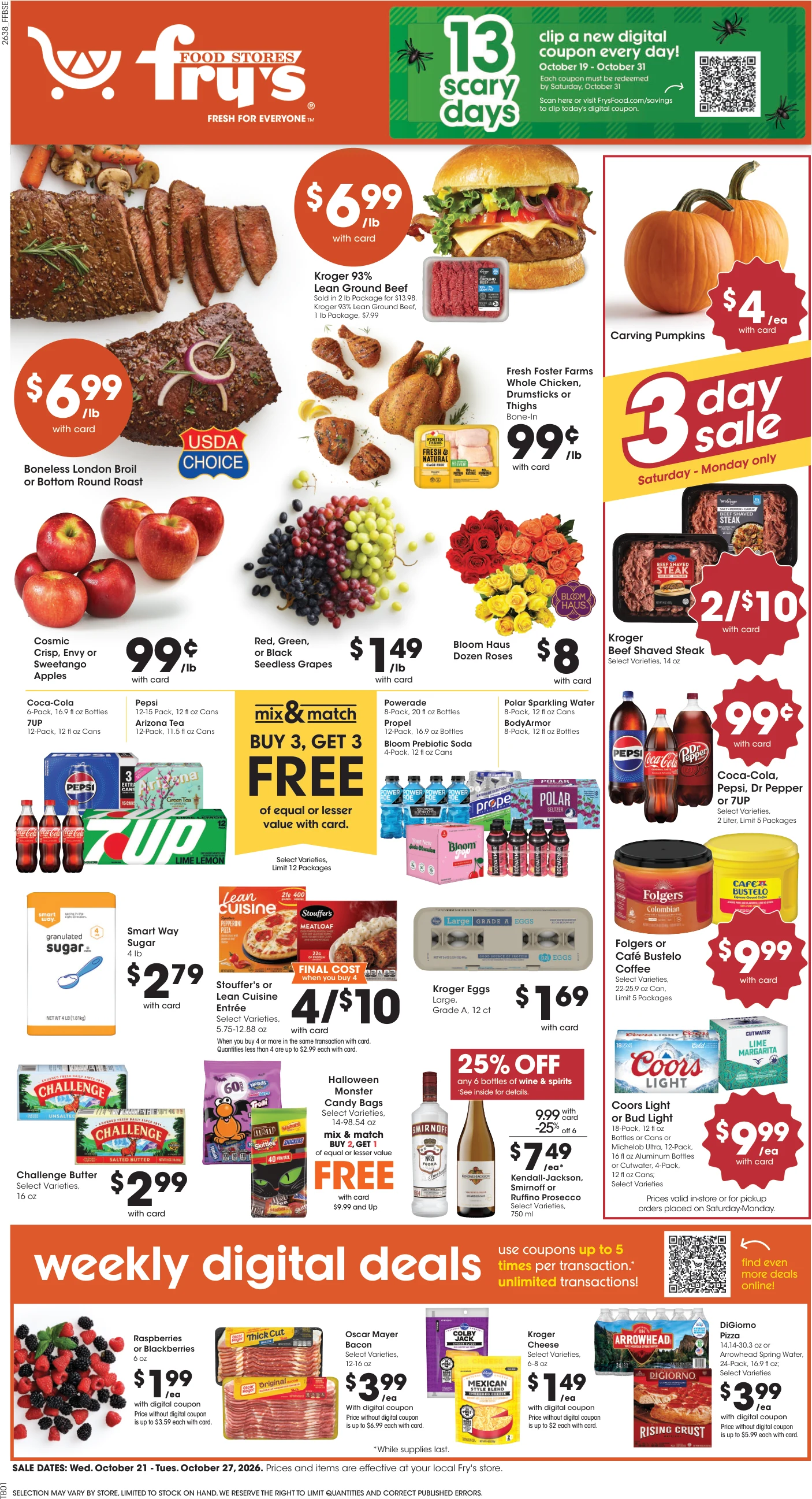 Fry's Food Stores Weekly Ad - Page 1