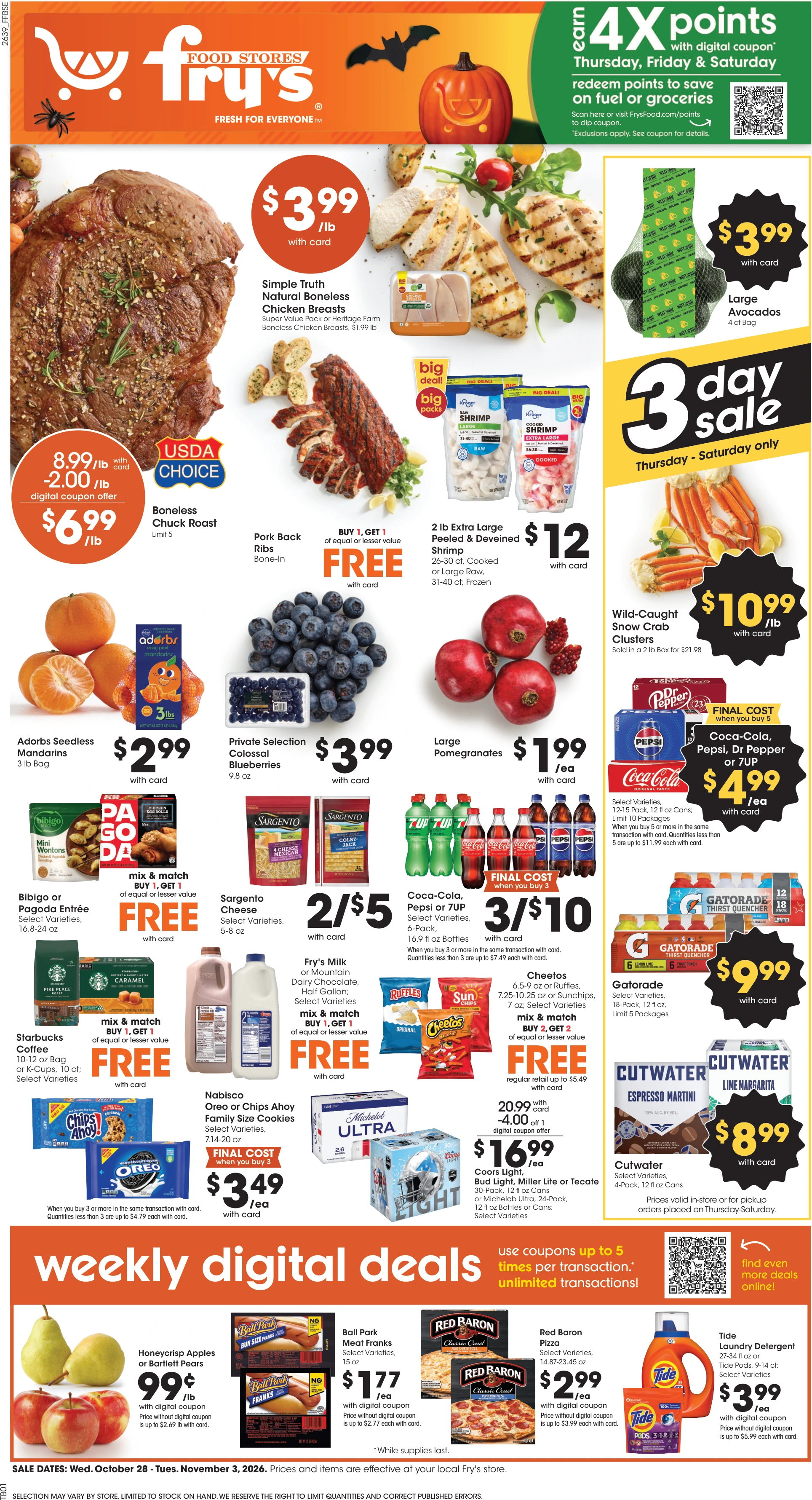 Fry's Food Stores Weekly Ad - Page 1
