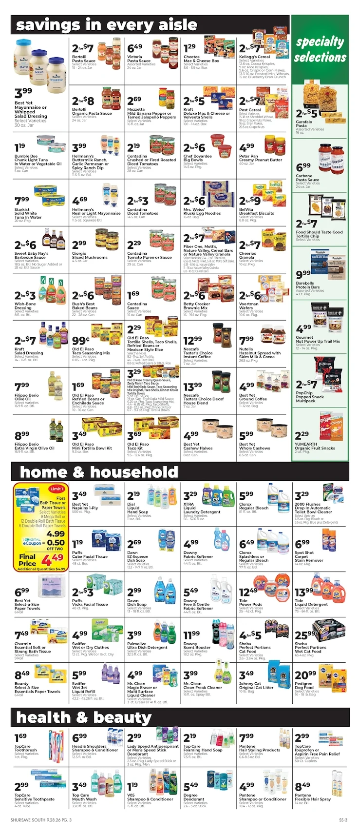 G.&E./Hocker's Weekly Ad - Page 3