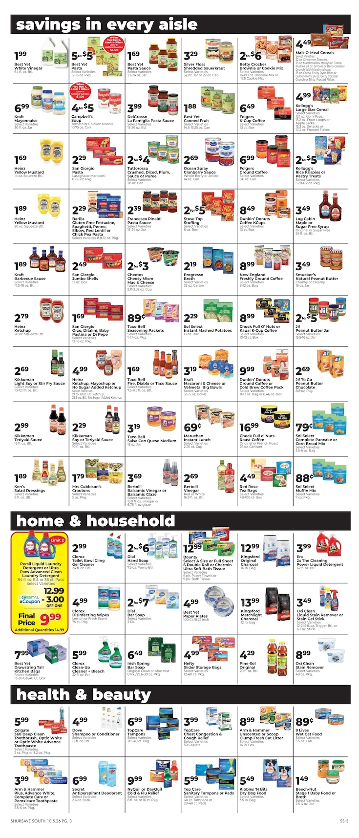 G.&E./Hocker's Weekly Ad - Page 3