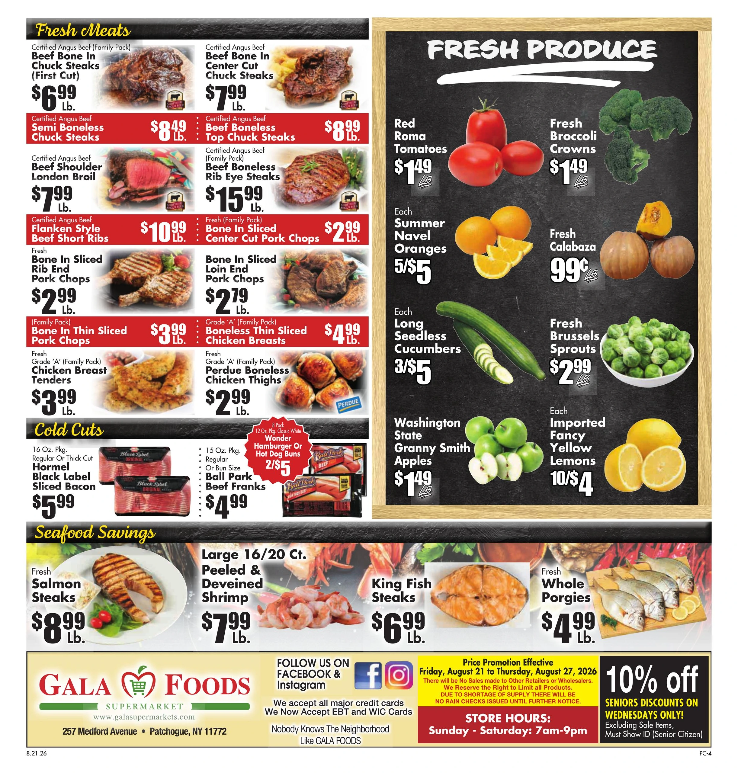 Gala Supermarkets Flyer - Page 4