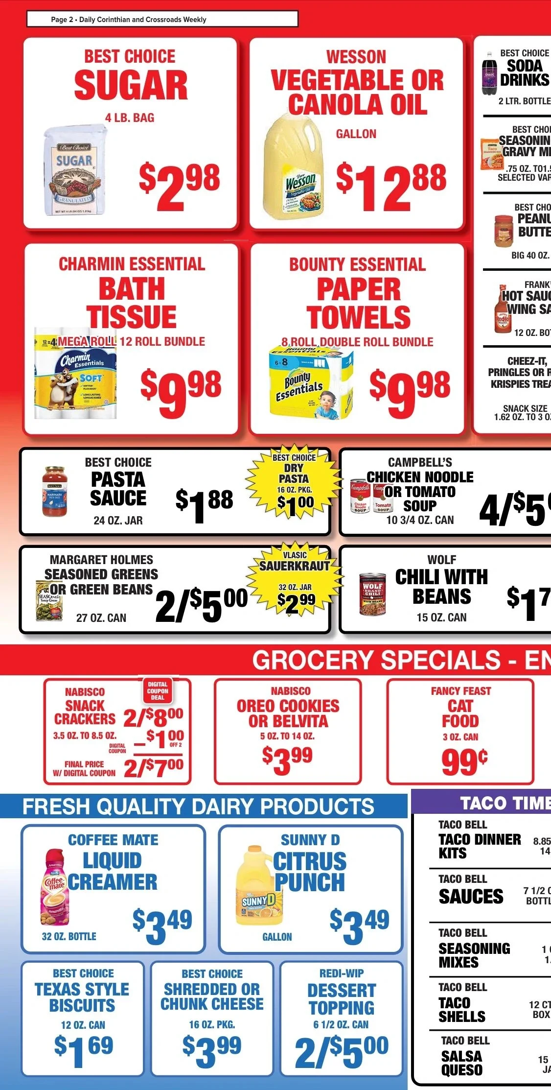 Gardner's Supermarket Weekly Ad - Page 2