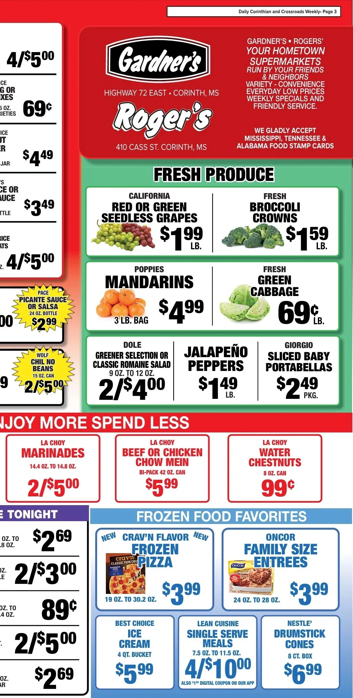 Gardner's Supermarket Weekly Ad - Page 3