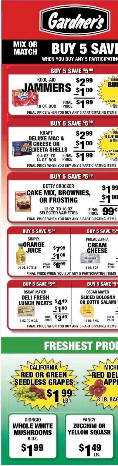 Gardner's Supermarket Gardner's Supermarket Weekly Ad - Page 2