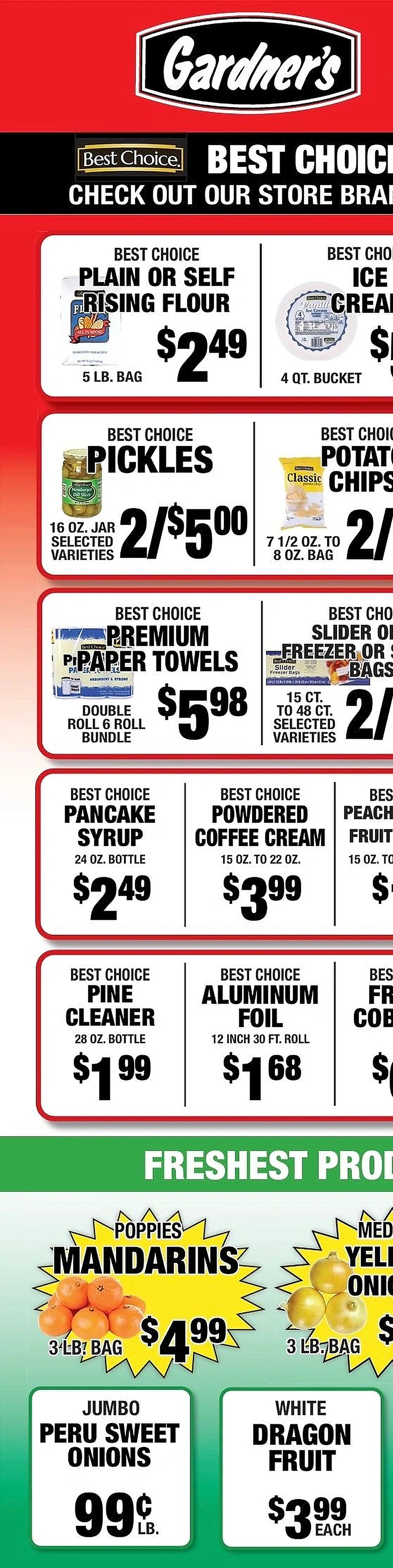Gardner's Supermarket Gardner's Supermarket Weekly Ad - Page 2