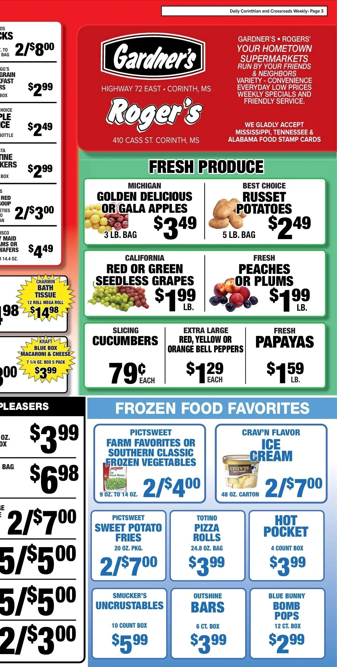 Gardner's Supermarket Weekly Ad - Page 3