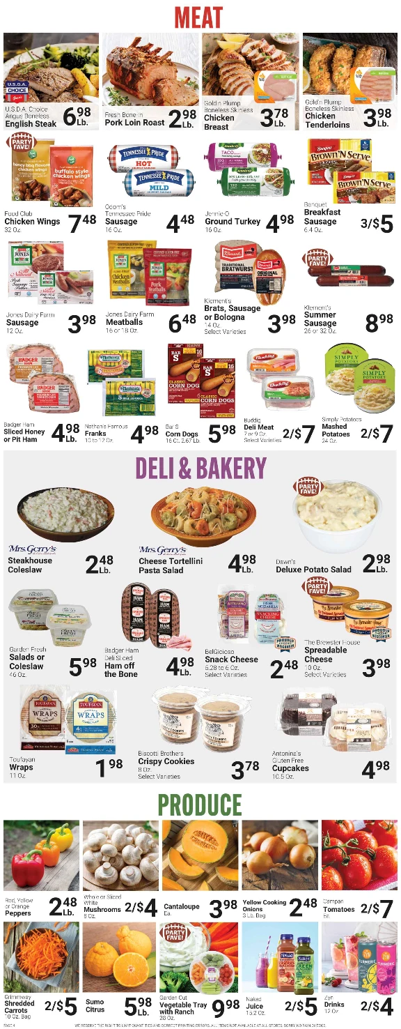 Gempeler's Supermarket Gempeler's - September 6, 2026 - Page 4