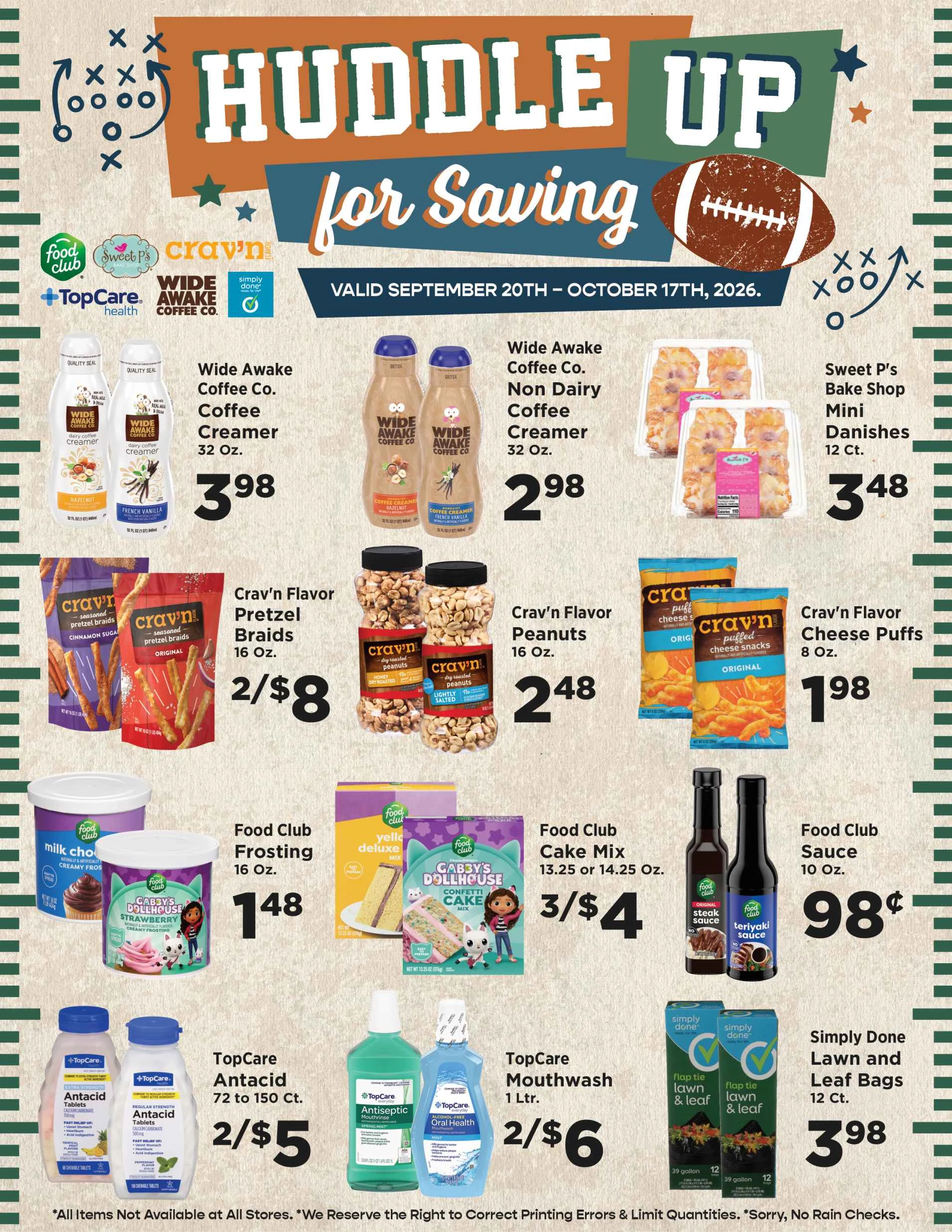 Gempeler's Supermarket Huddle Up for Saving - 9/20/26 - 10/17/26 - Page 2