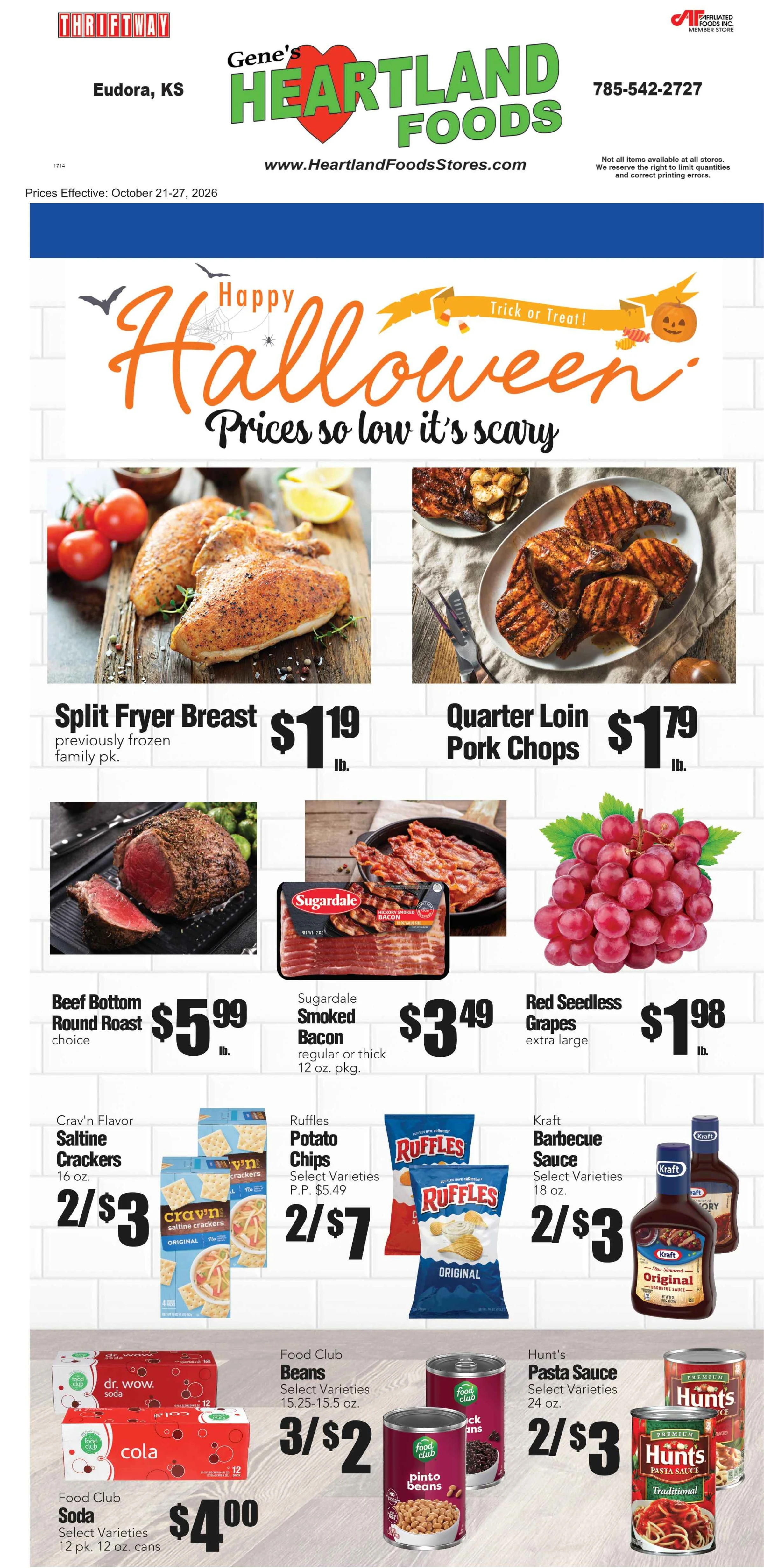 Gene's Heartland Foods - Eudora Week 43 - Page 1