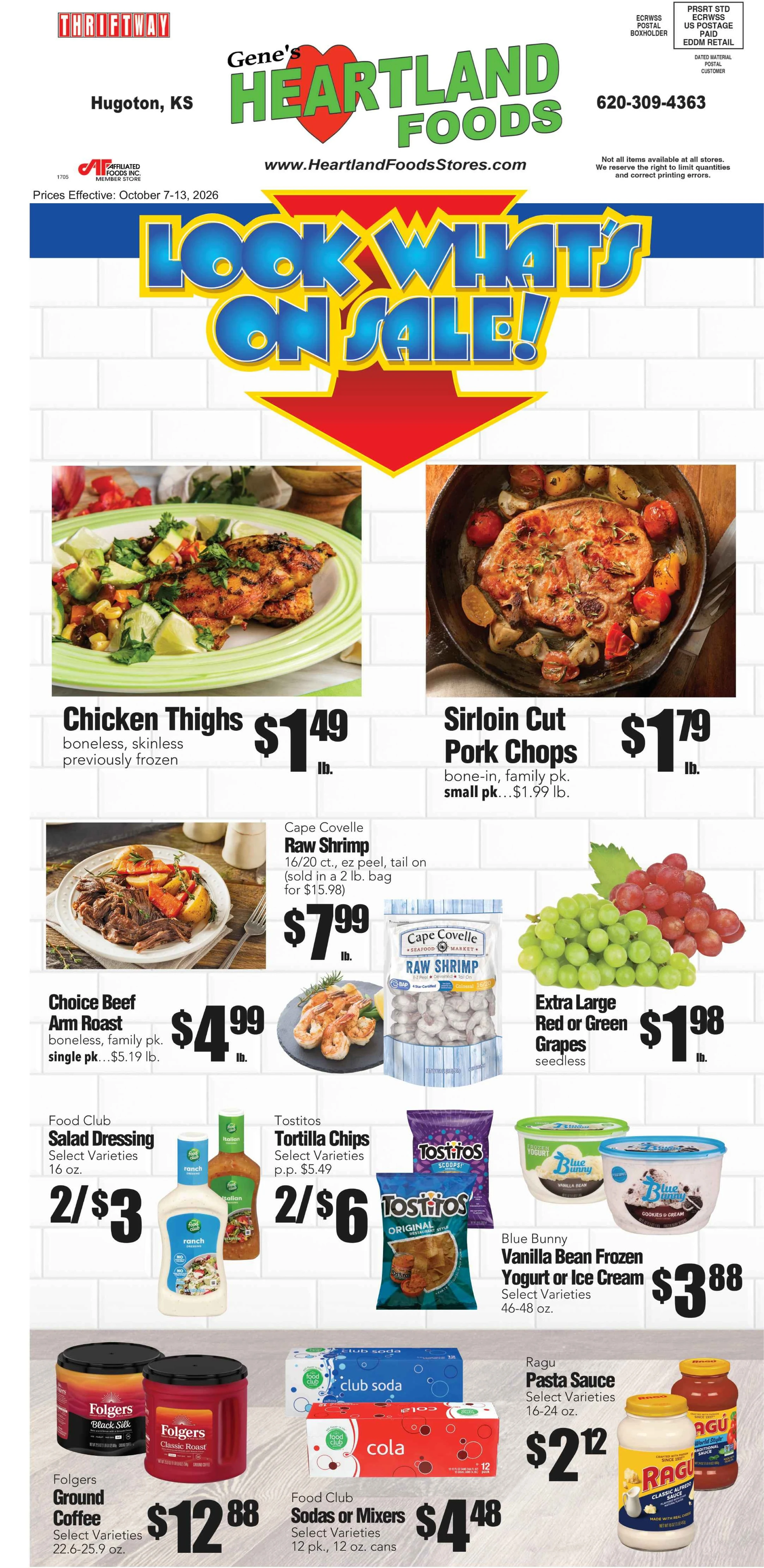 Gene's Heartland Foods - Hugoton Week 41 - Page 1