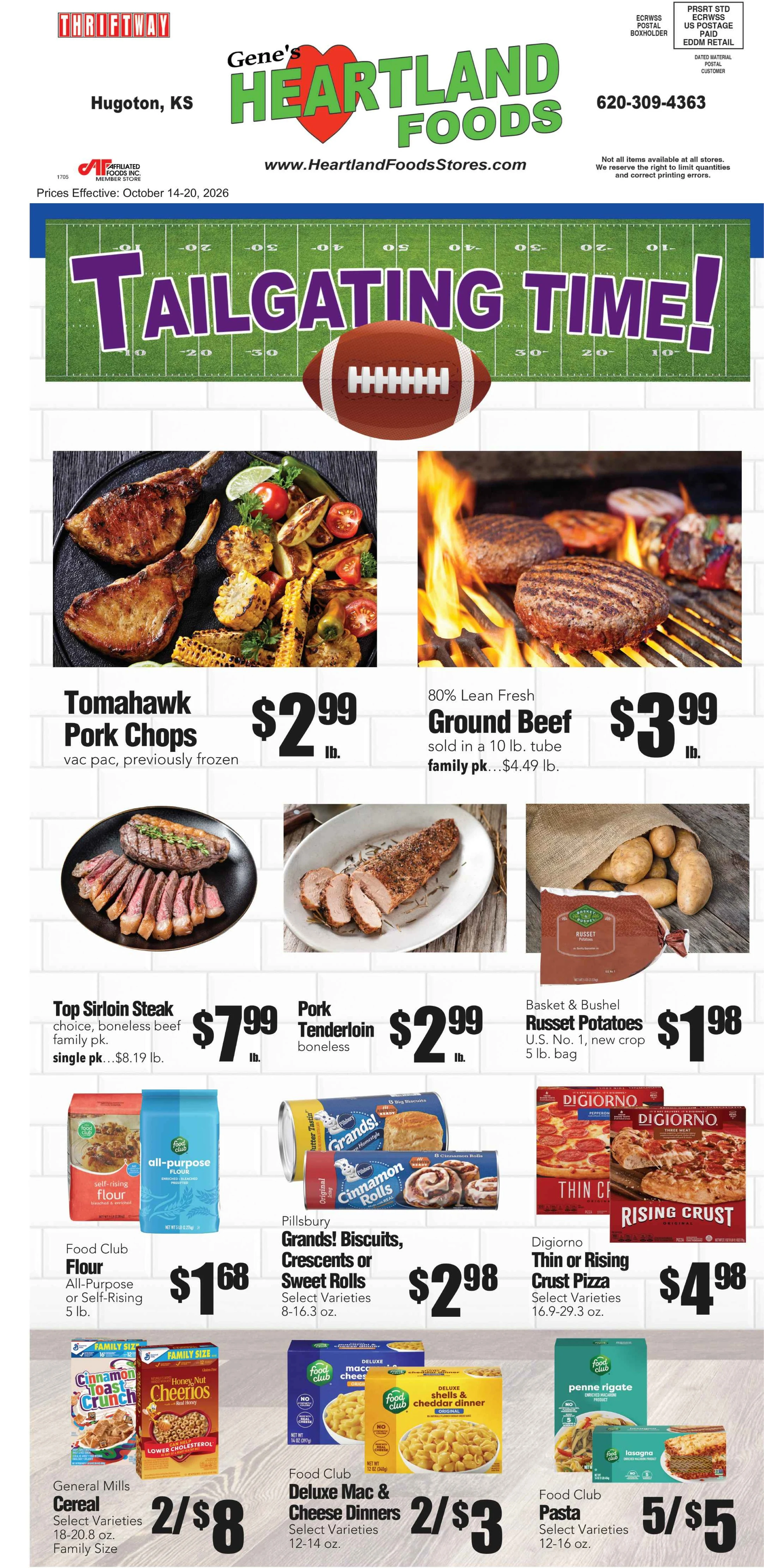 Gene's Heartland Foods - Hugoton Week 42 - Page 1