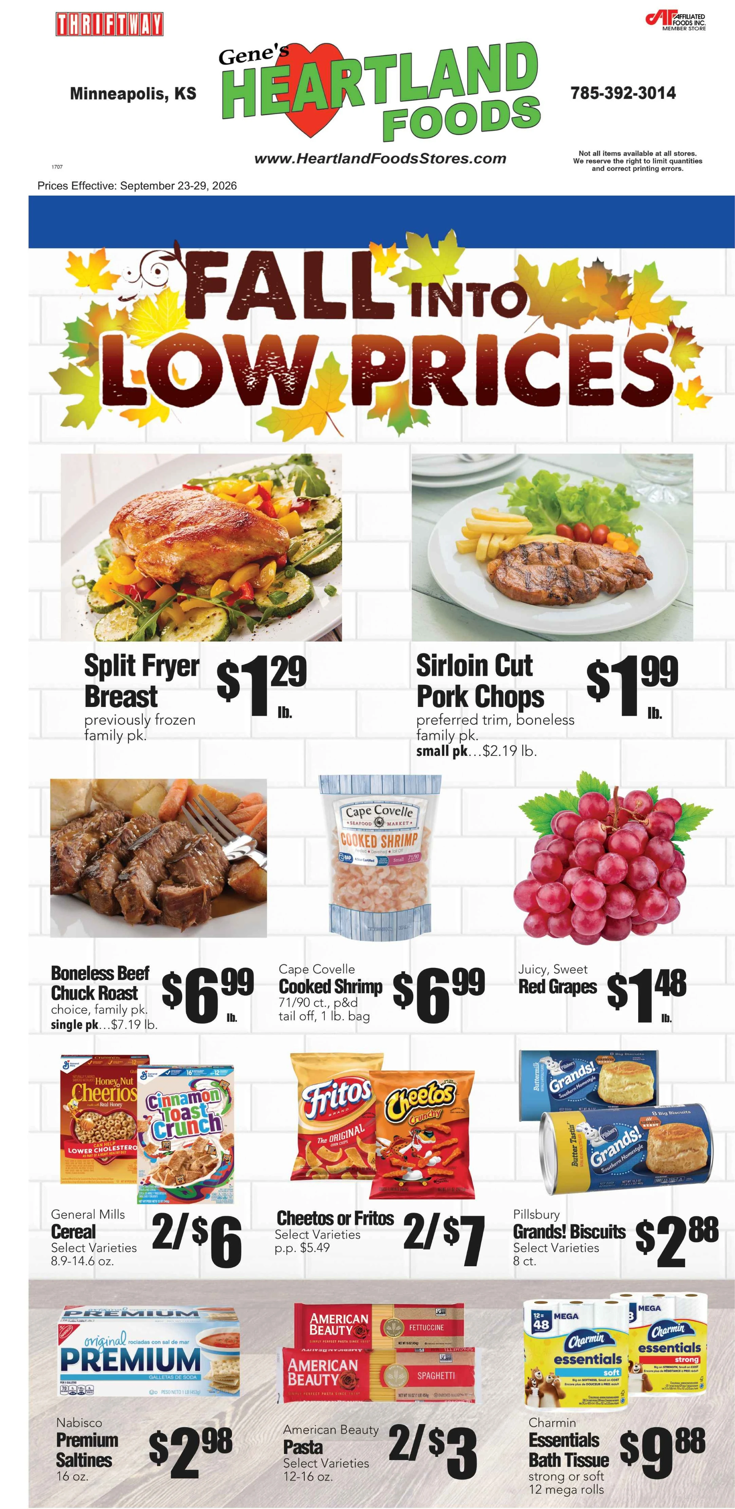 Gene's Heartland Foods - Minneapolis Week 39 - Page 1