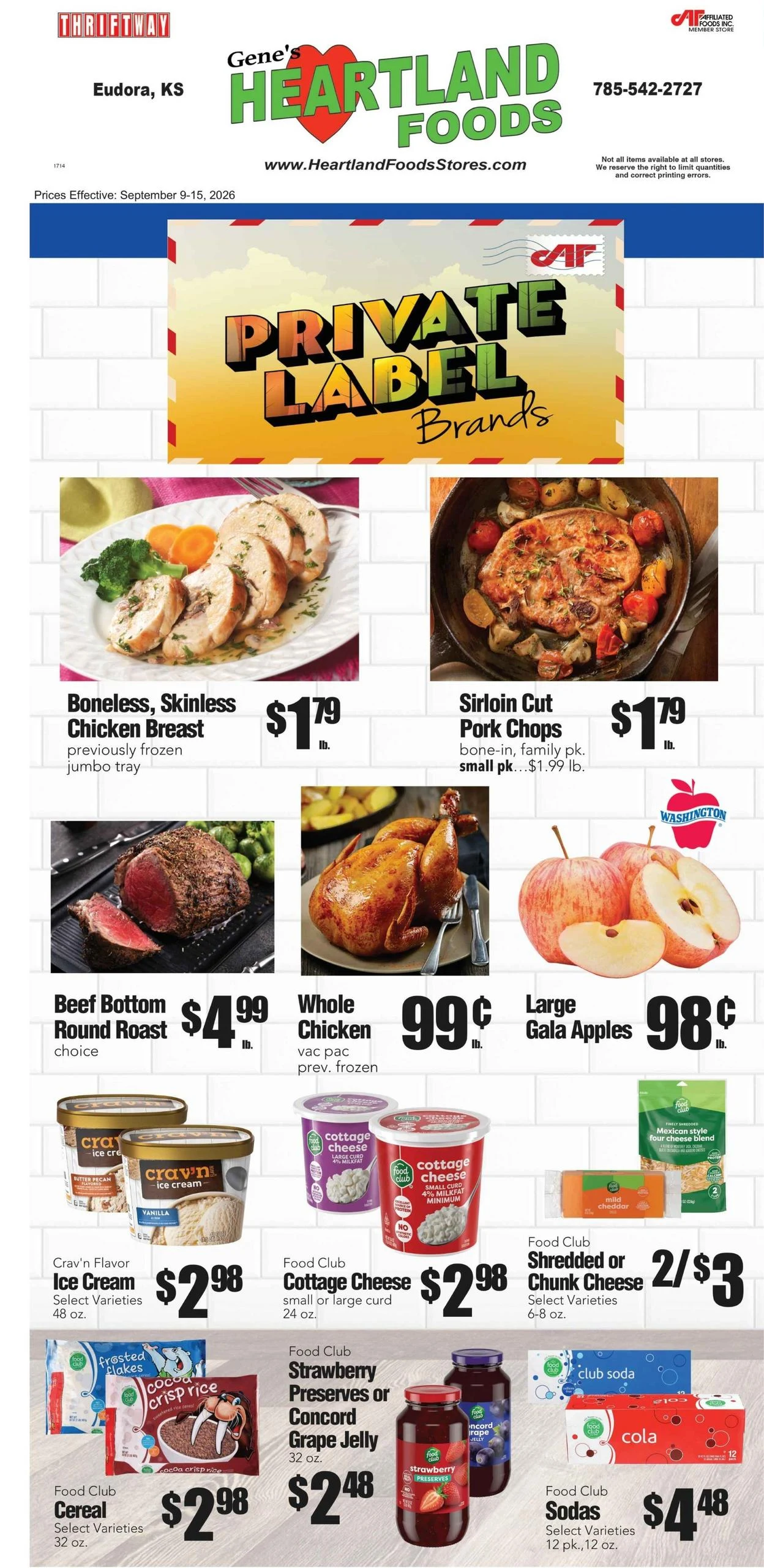 Gene's Heartland Foods USA Indexed Weekly - Page 1