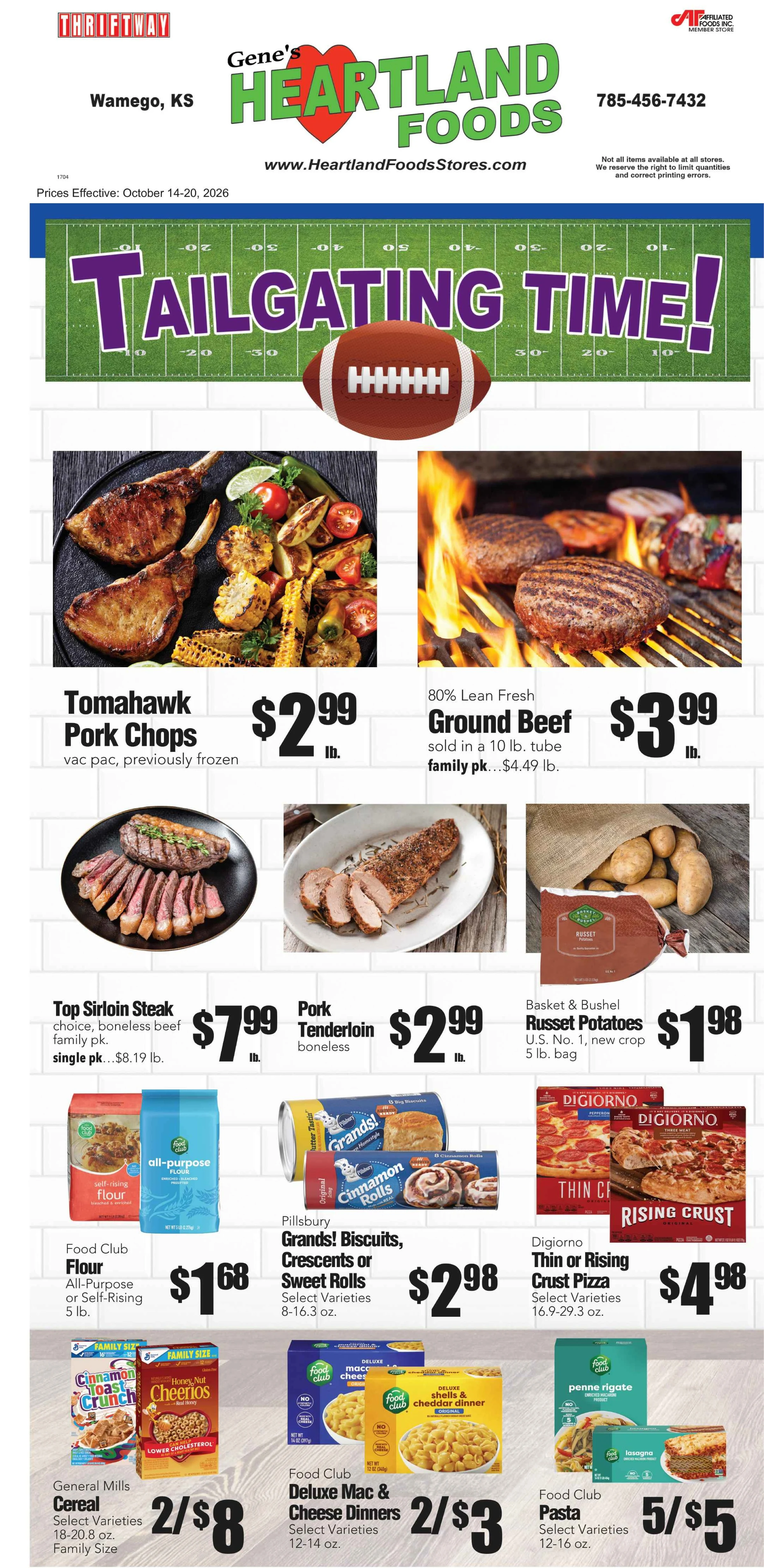 Gene's Heartland Foods - Wamego Week 42 - Page 1