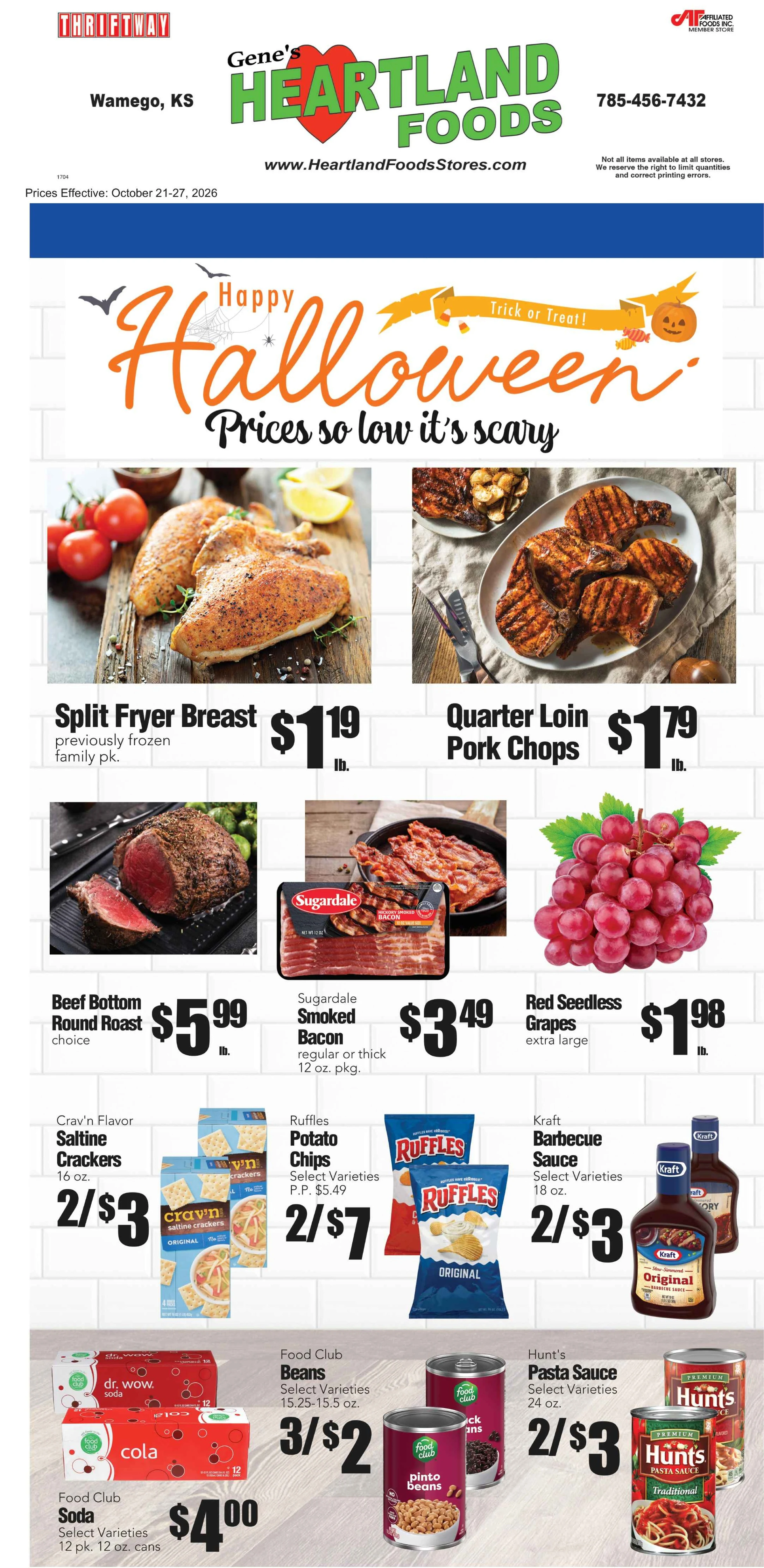 Gene's Heartland Foods - Wamego Week 43 - Page 1