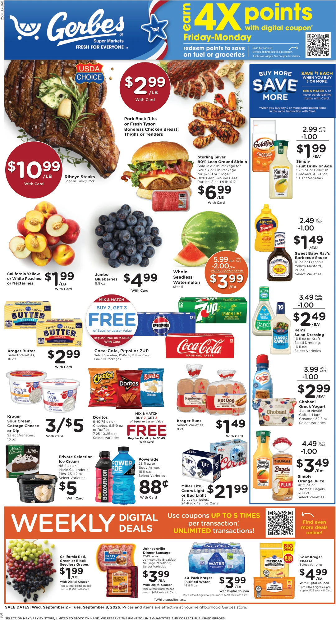 Gerbes Weekly Ad - Page 1