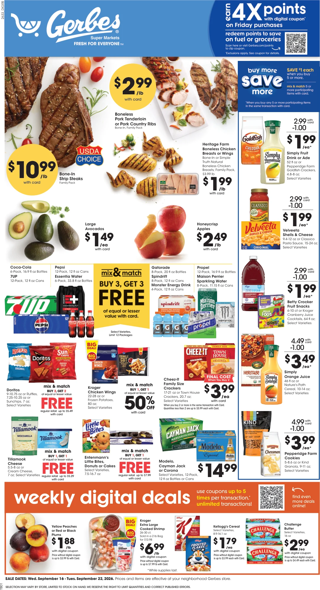 Gerbes Weekly Ad - Page 1