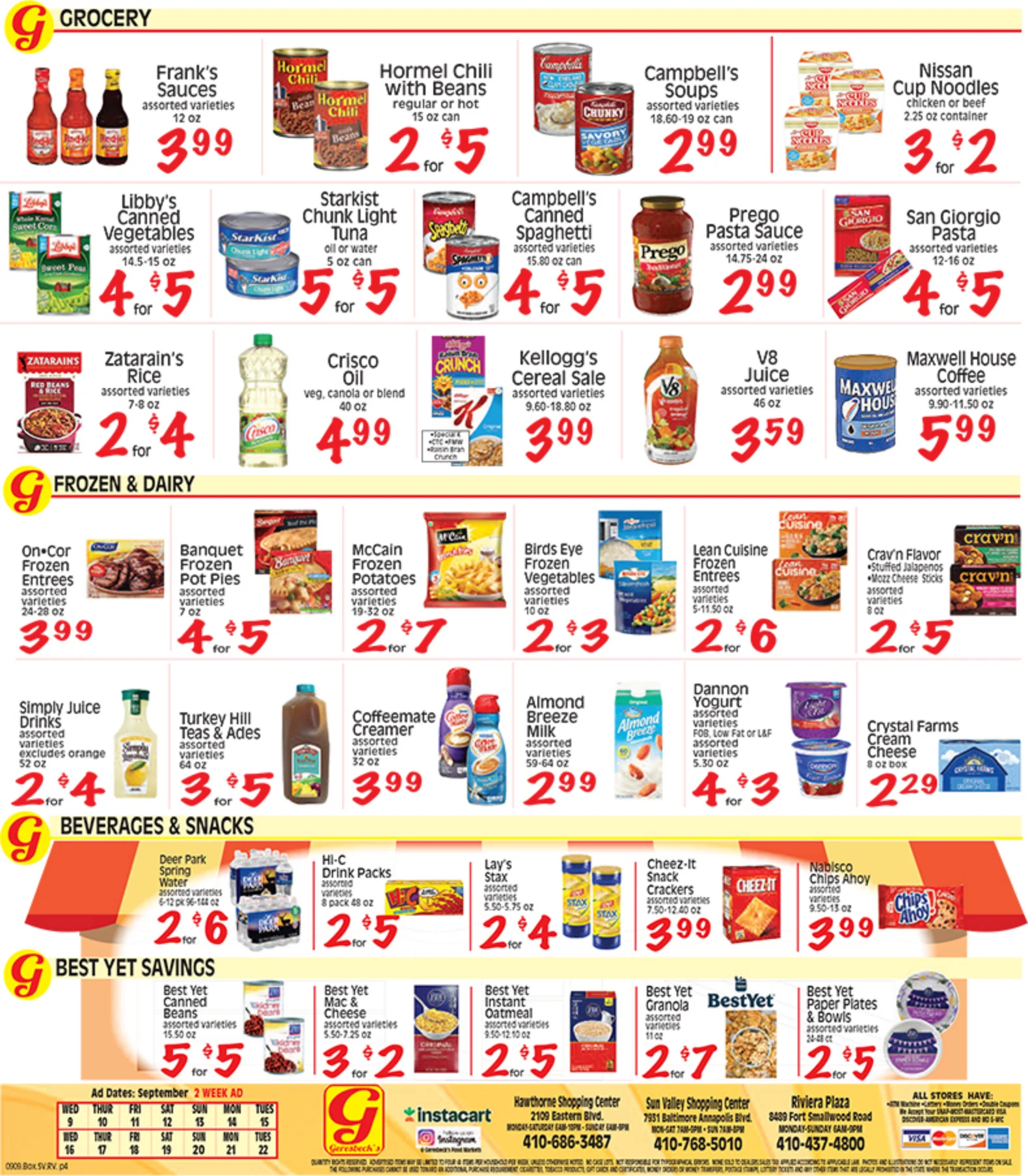 Geresbeck's Food Market Geresbeck's Food Market - Page 4