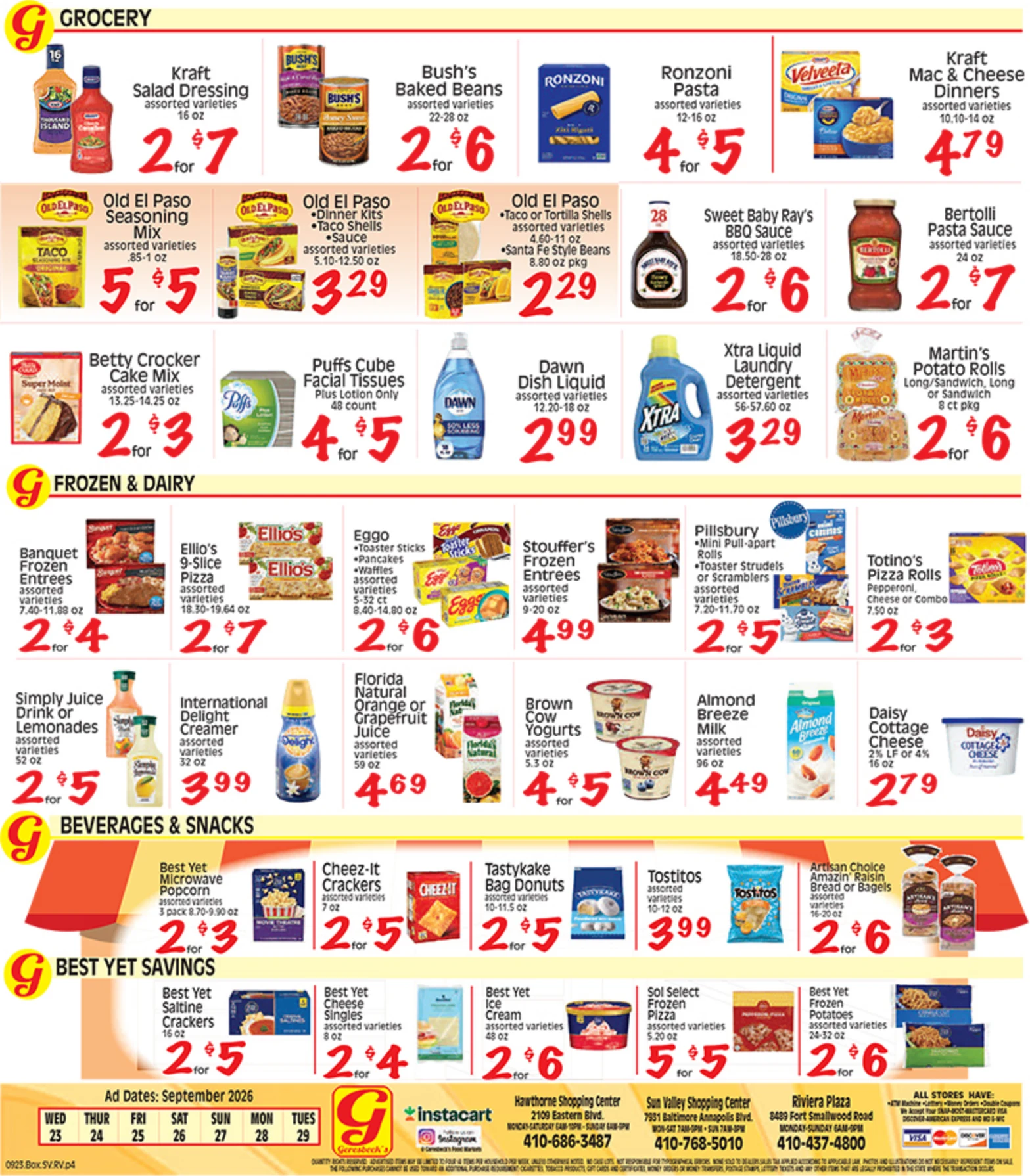 Geresbeck's Food Market Geresbeck's Food Market - Page 4