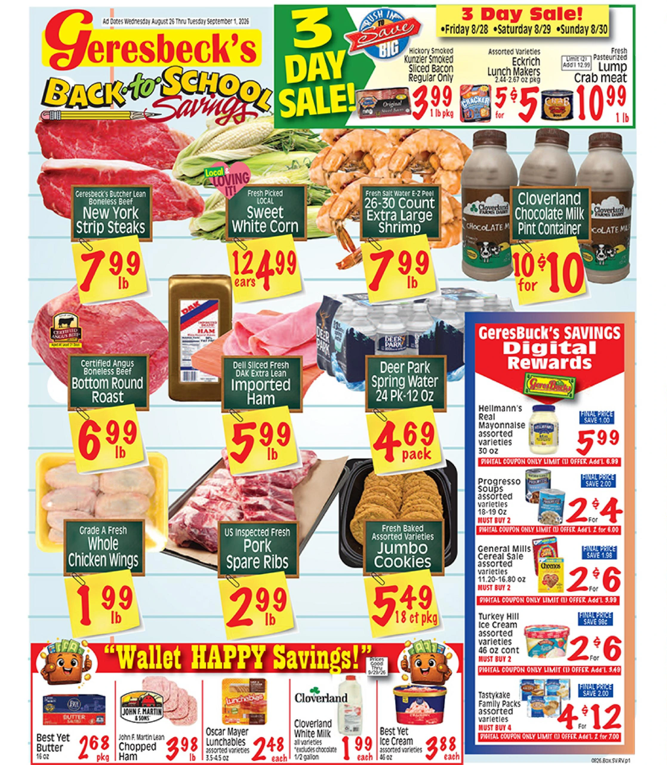 Geresbeck's Food Market Indexed Weekly - Page 1