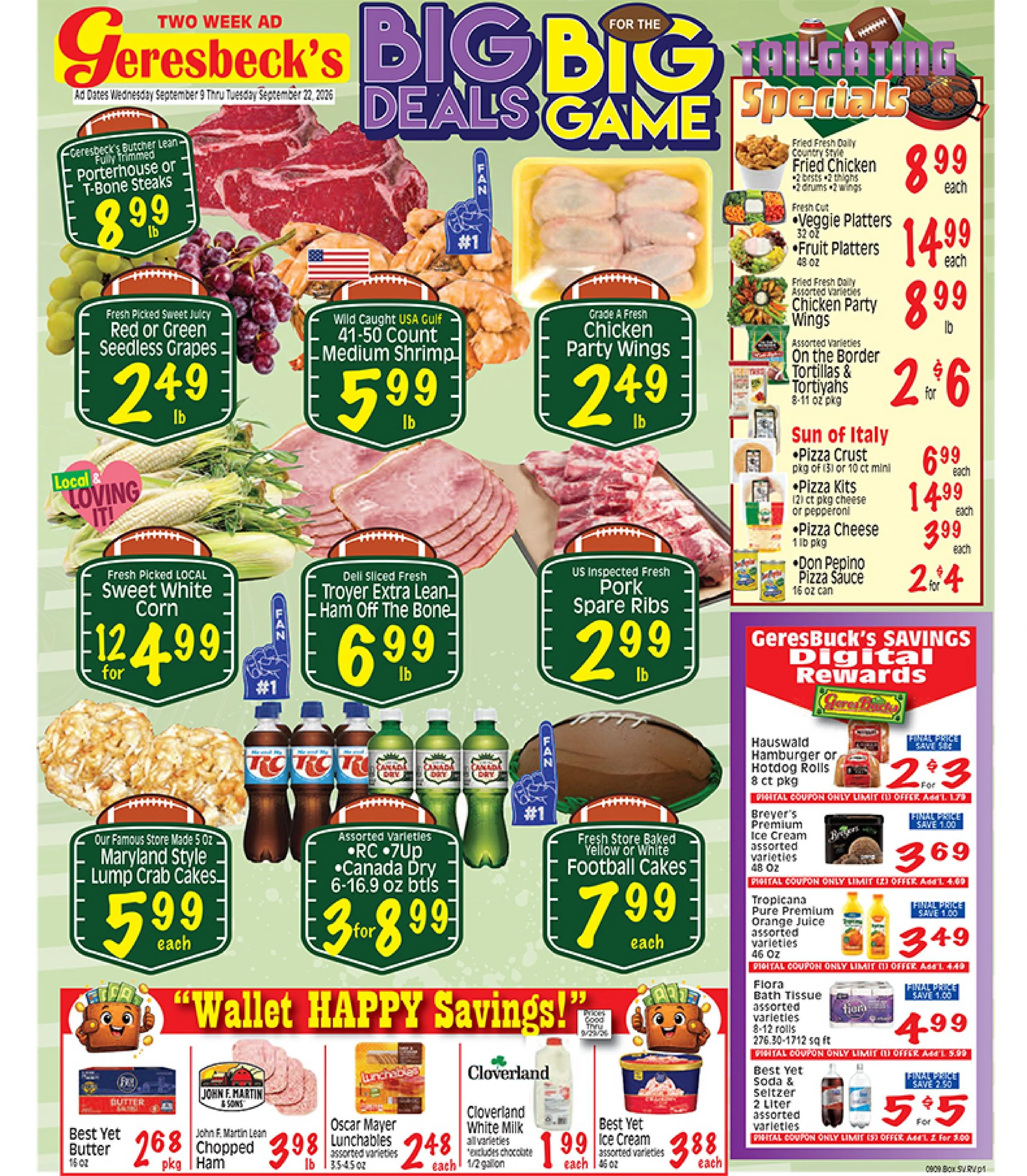 Geresbeck's Food Market Indexed Bi-Weekly - Page 1