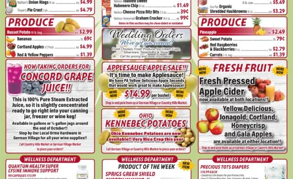German Village Market Weekly Specials | Weekly Specials Weekly Specials October 19-24, 2026 by Mike Published October 19, 2026 - Page 3