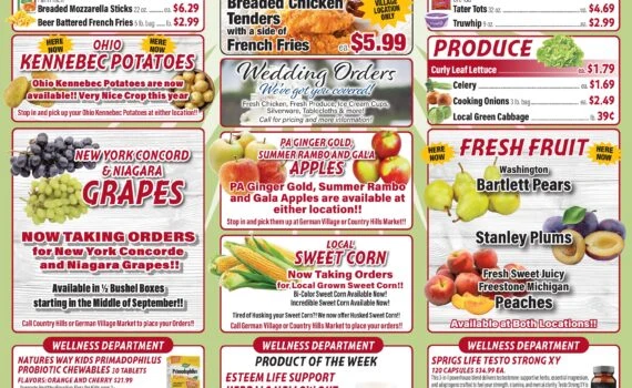 German Village Market Weekly Specials | Weekly Specials Weekly Specials September 14-19, 2026 by Mike Published September 10, 2026 - Page 3