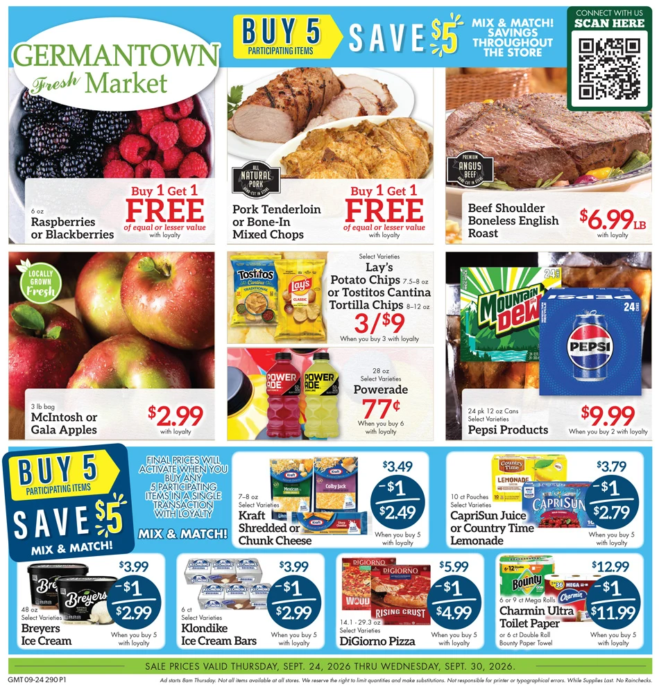 Germantown Fresh Market Germantown Fresh Market Weekly Ad - Page 1