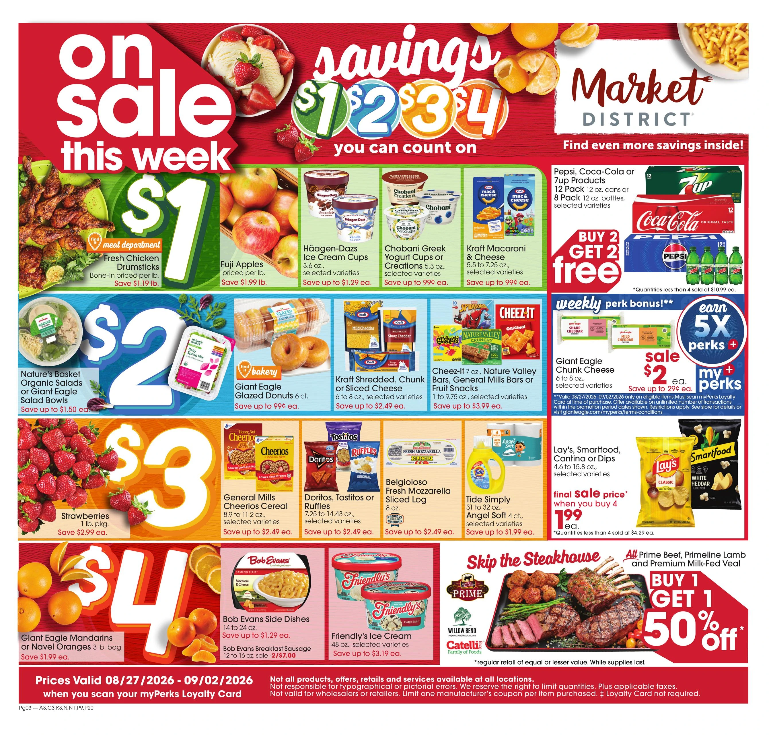 Giant Eagle Weekly Ad - Page 1