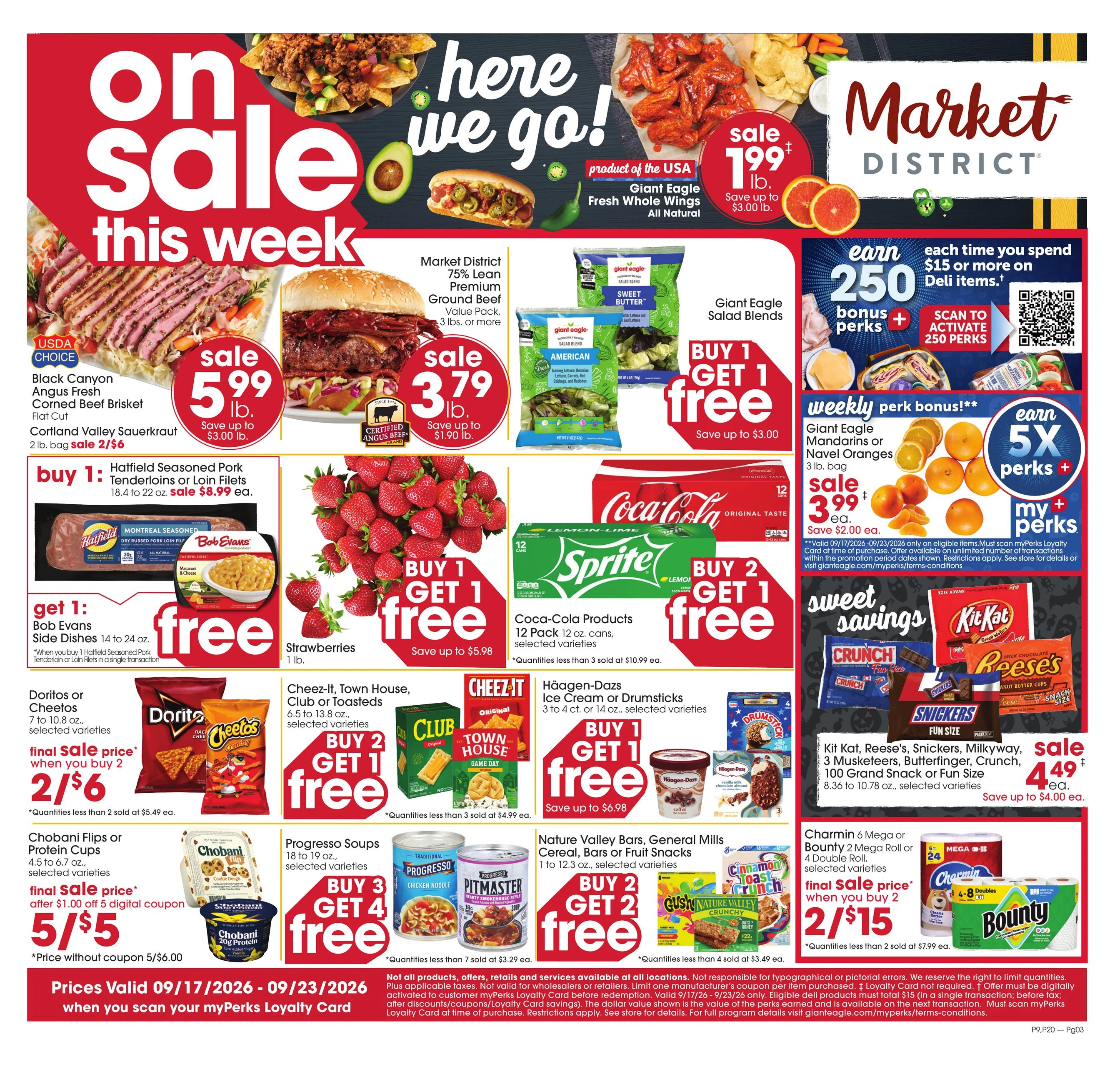 Giant Eagle Weekly Ad - Page 1