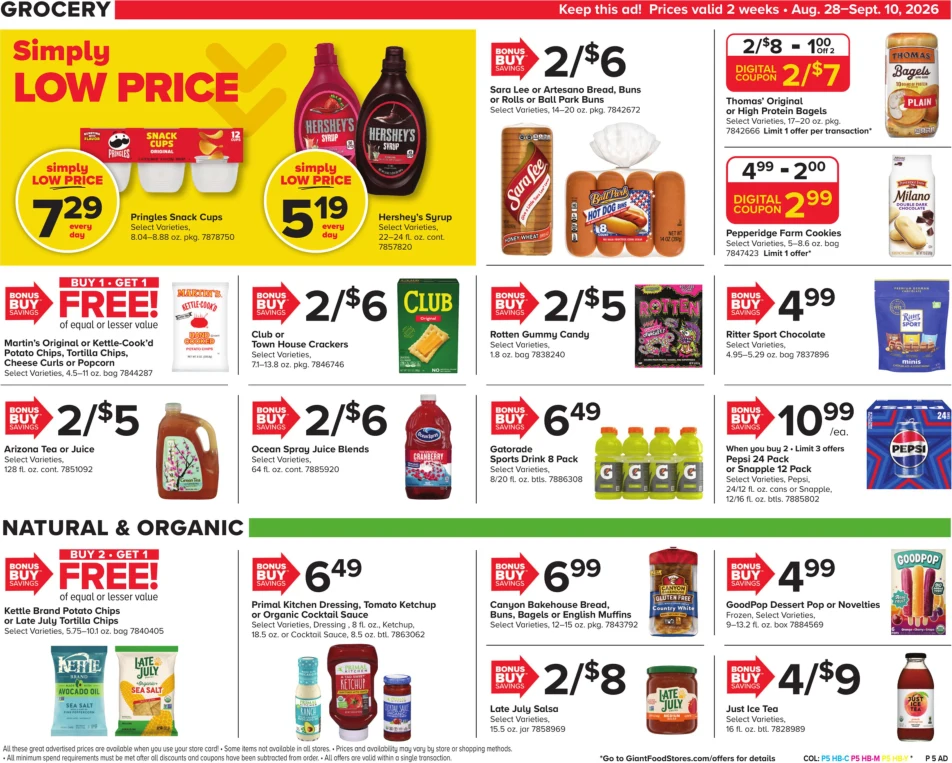 Giant Food Stores Weekly Ad - Page 17