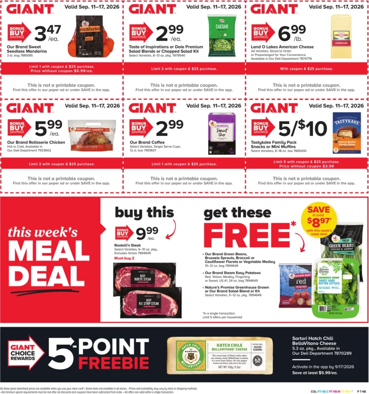 Giant Food Stores Weekly Ad - Page 5