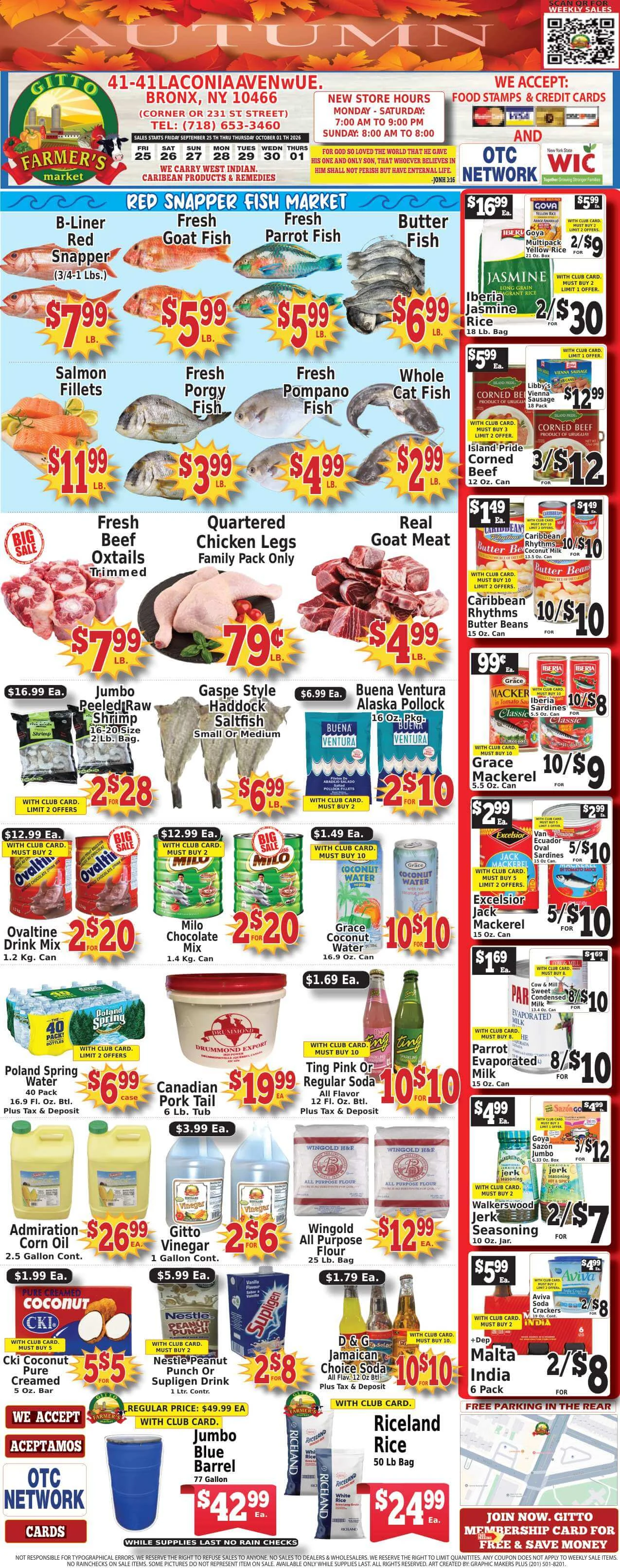 Gitto Farmer's Market Gitto Farmer's Market Weekly Flyer - Page 1