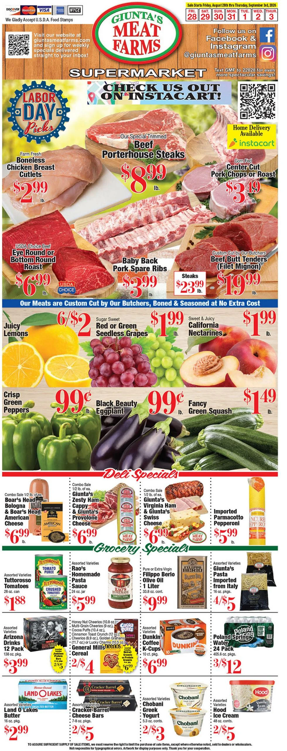 Giunta's Meat Farms Indexed Weekly - Page 1