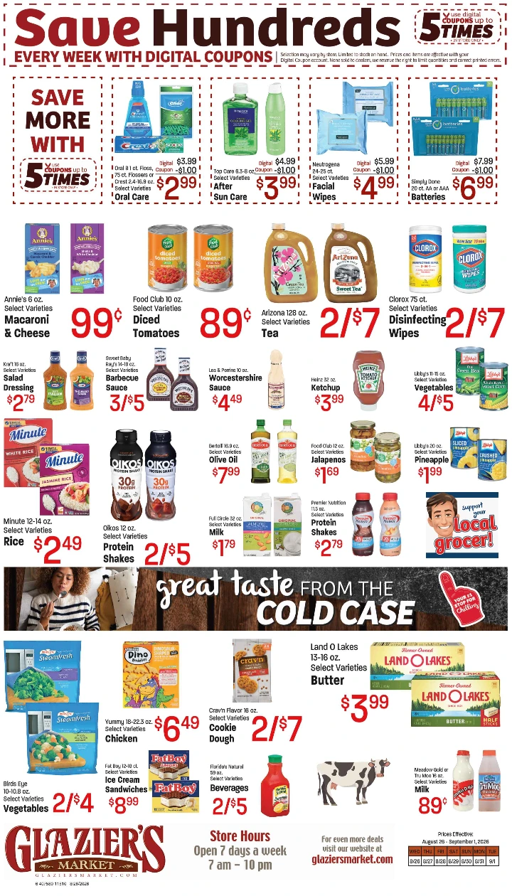 Glazier's Market August 26-September 1,26 AD/Coupons - Page 6