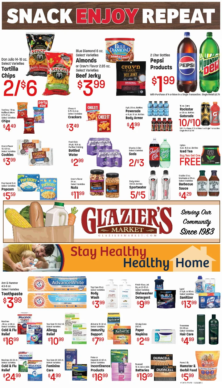 Glazier's Market September 2-8,26 AD/Coupons - Page 5