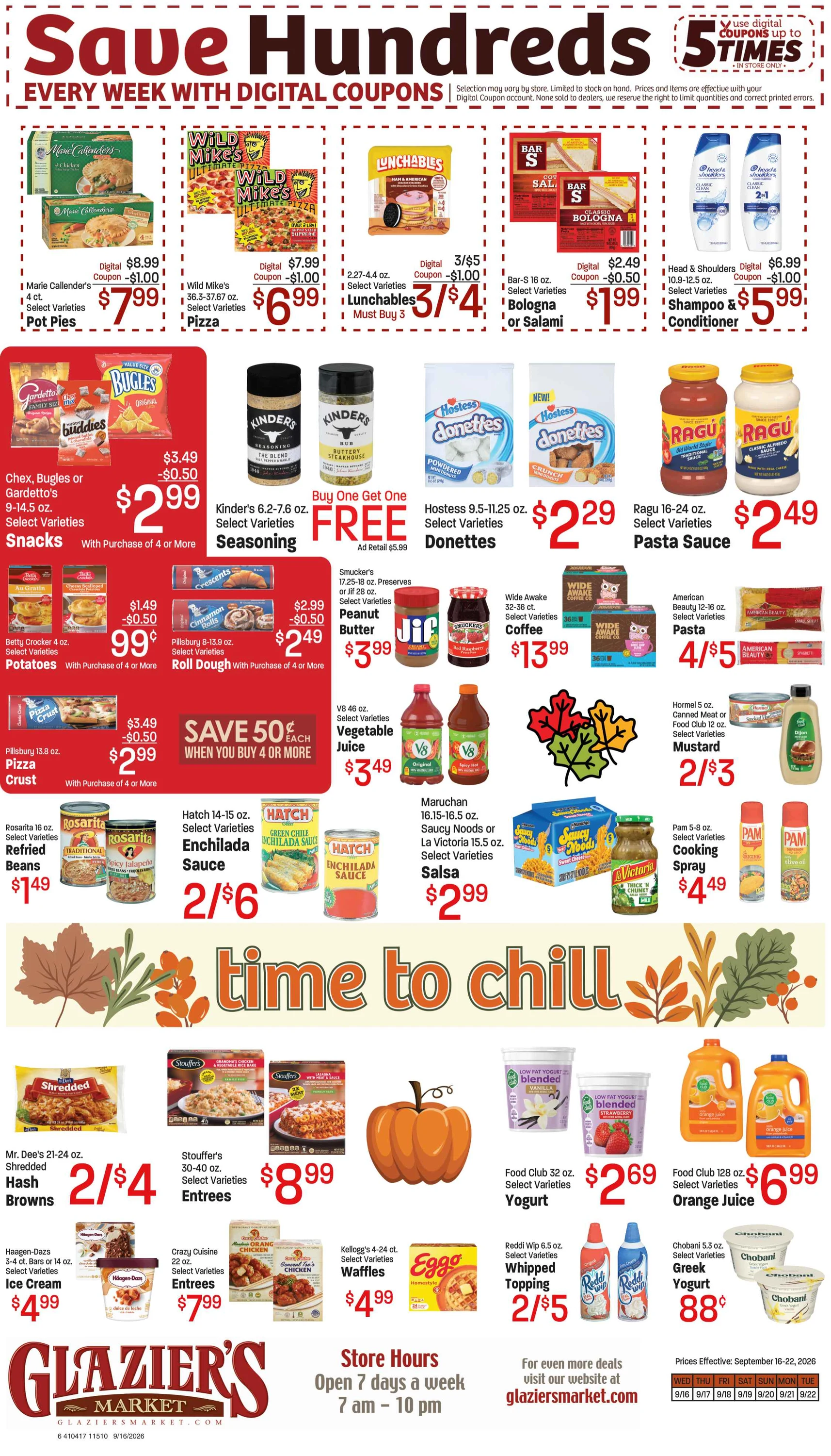 Glazier's Market SEP 16-22,26 AD/COUPONS - Page 6