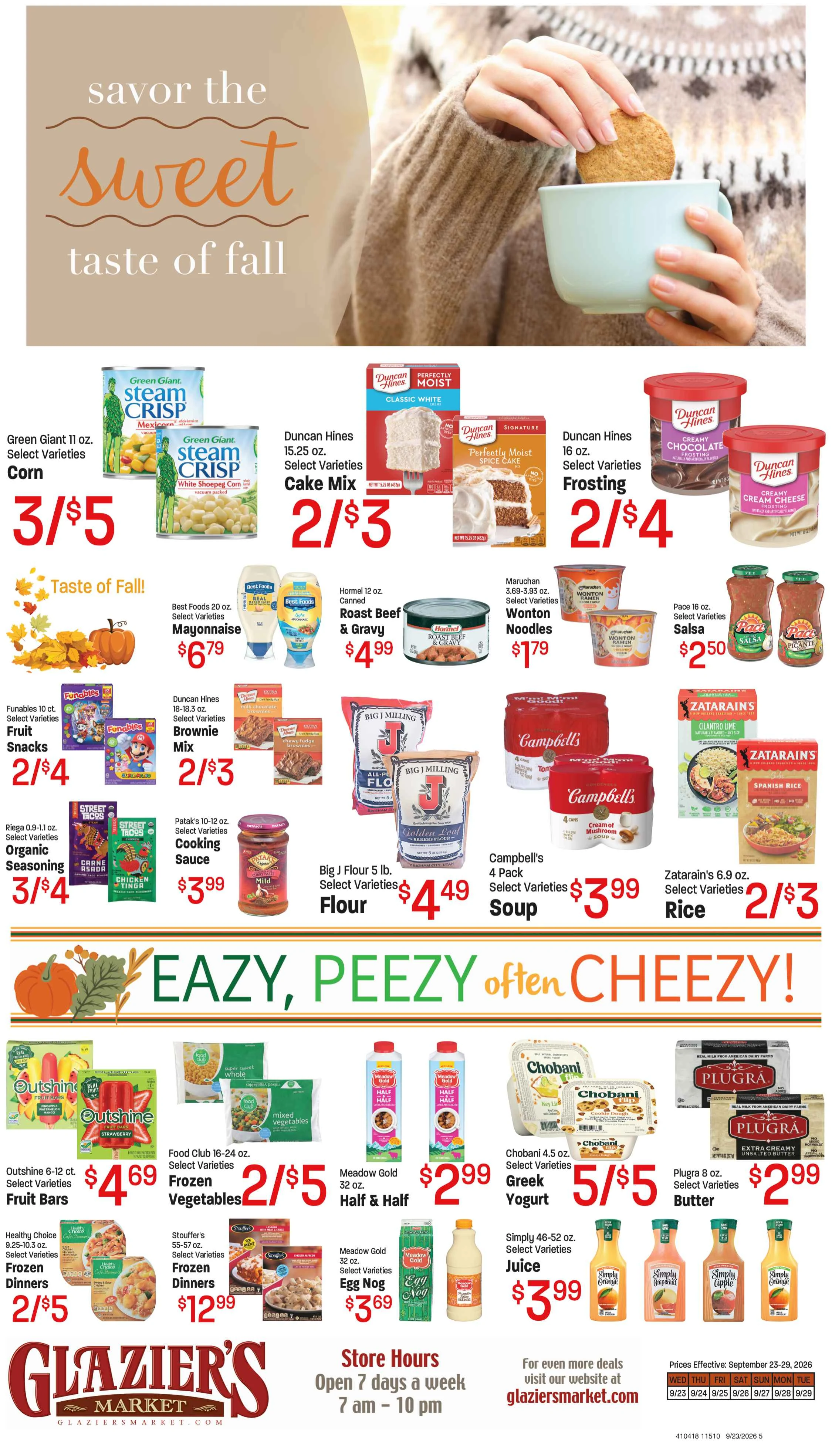 Glazier's Market Sep23-29,26 AD/Coupons - Page 5