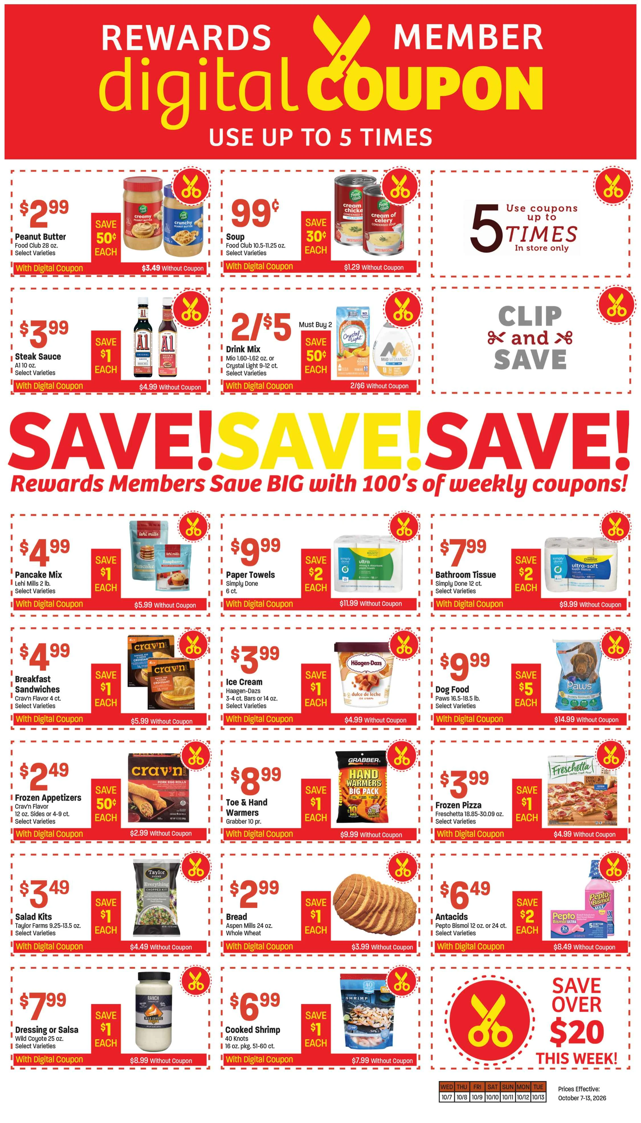 Glazier's Market October 7-13,26 AD/Coupons - Page 8