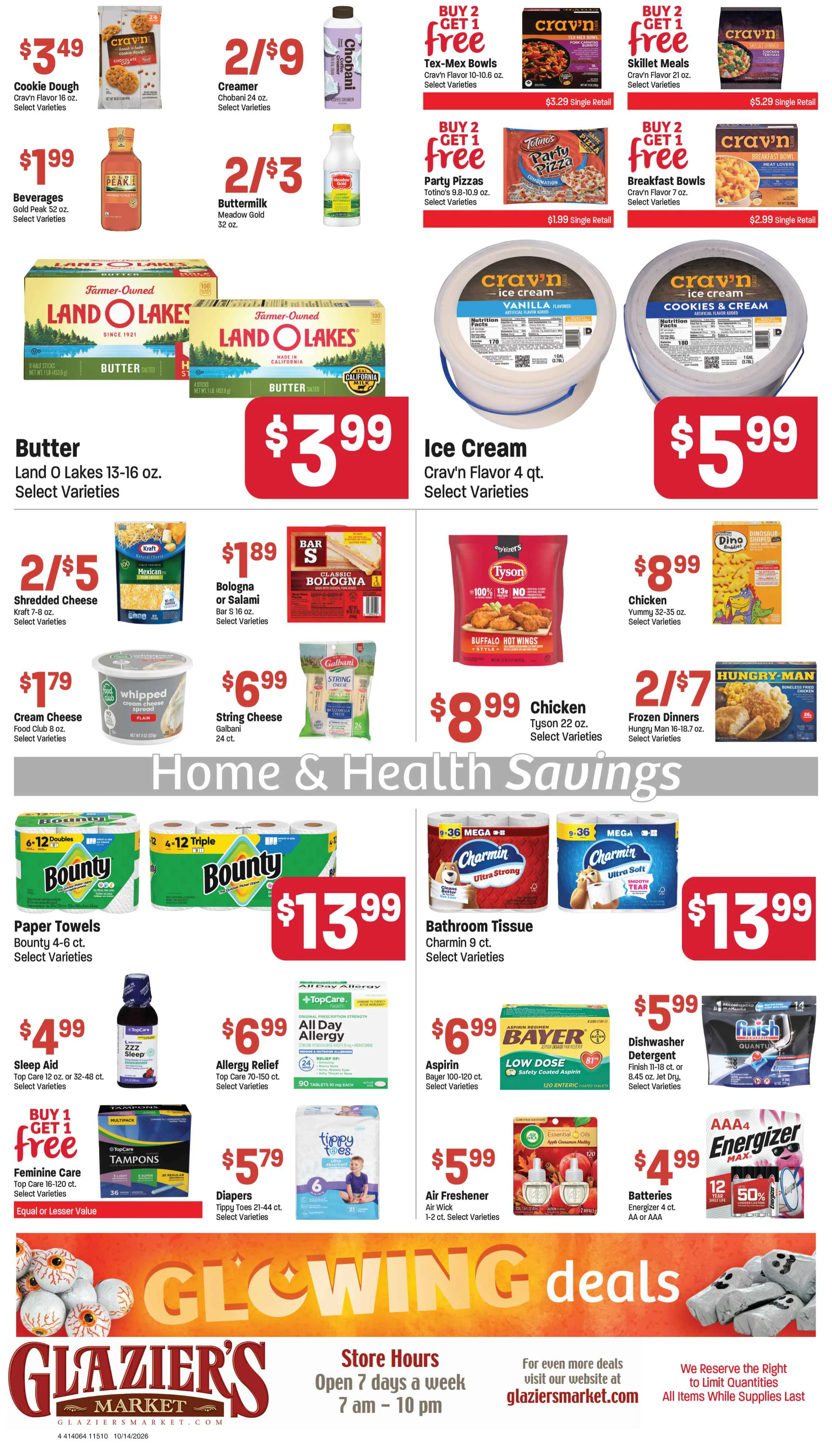 Glazier's Market Oct 14-20,26 AD/Coupons - Page 6