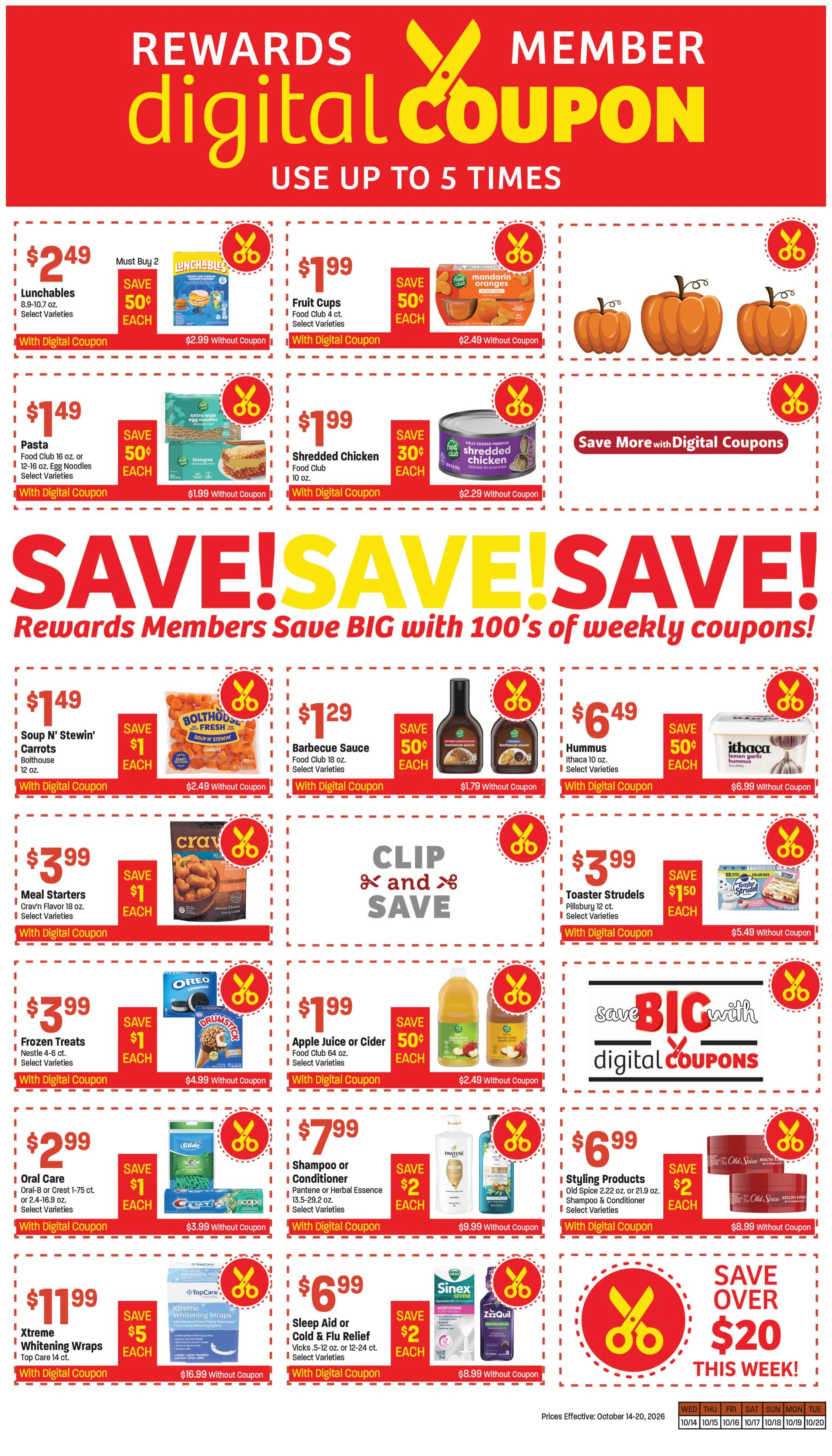 Glazier's Market Oct 14-20,26 AD/Coupons - Page 9