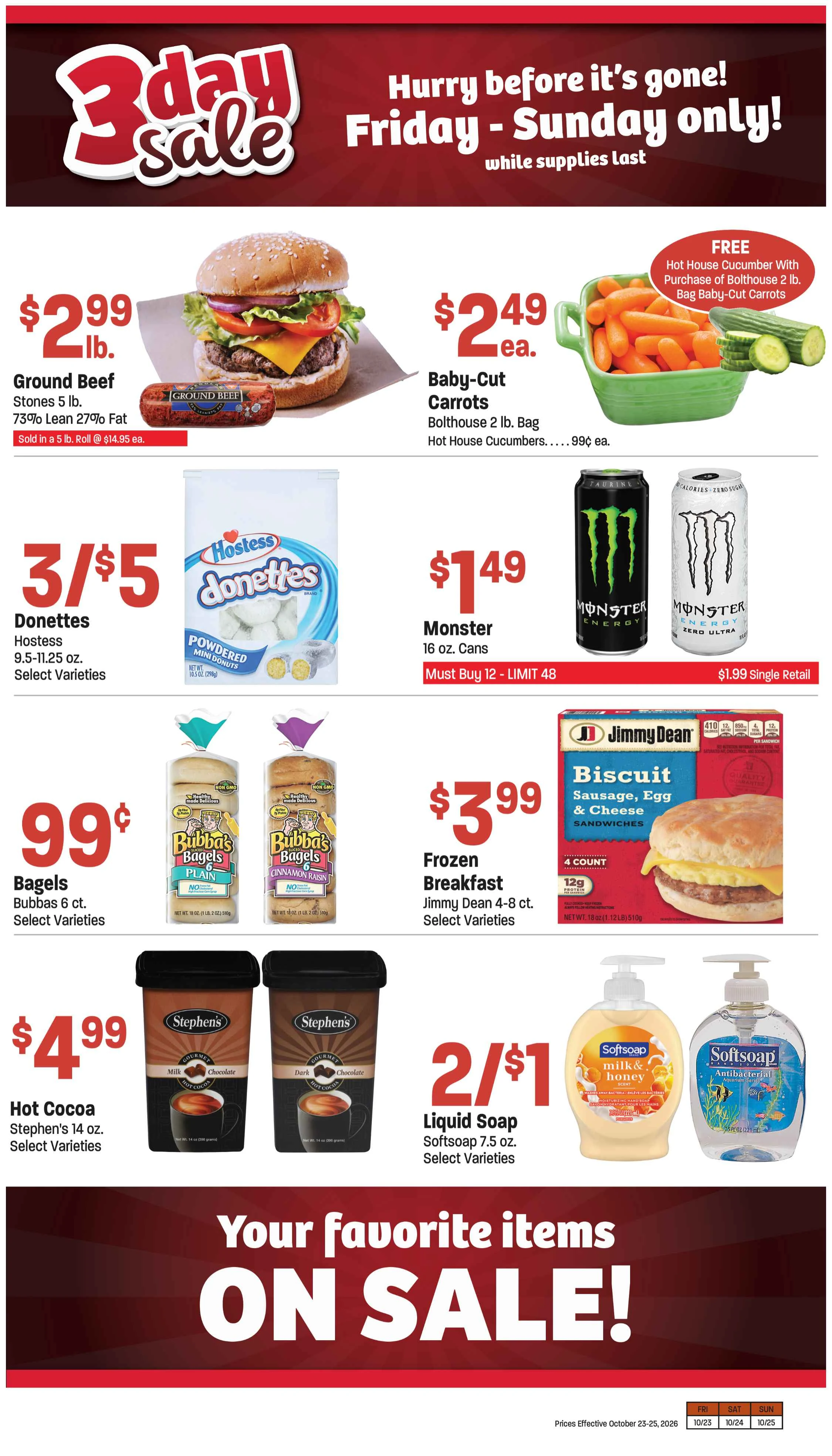 Glazier's Market Oct 21-27,26 AD/Coupons - Page 3