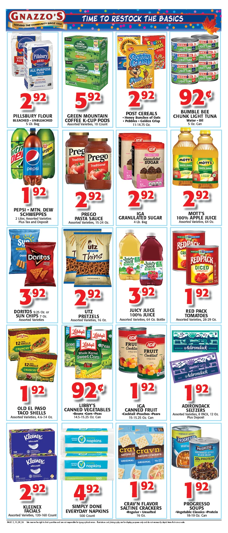 Gnazzo's Food Center Weekly Ad - Page 2